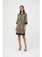 Joseph Ribkoff Joseph Ribkoff - Paisley Print A-Line Dress Style 252078