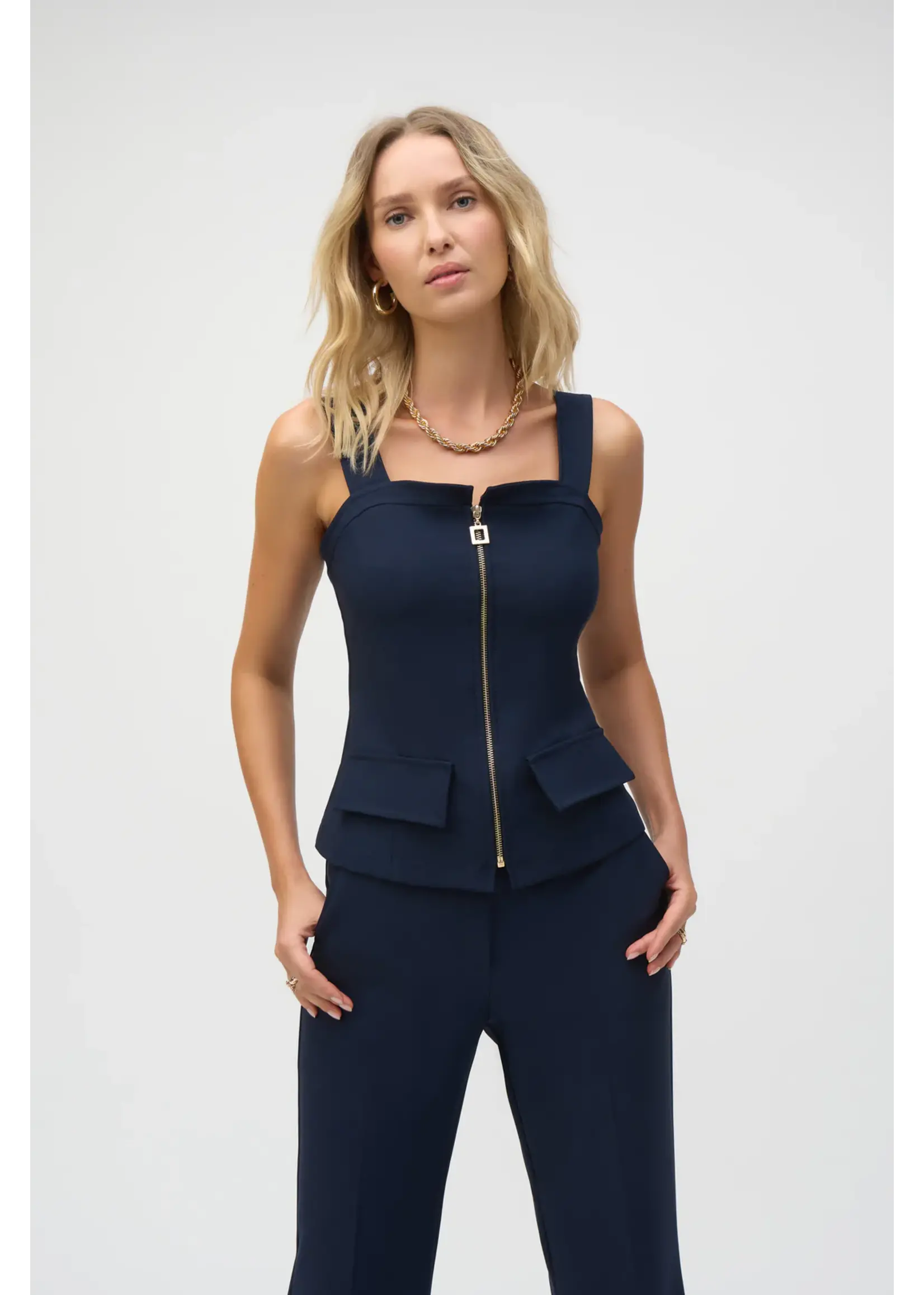 Joseph Ribkoff Joseph Ribkoff - Fitted Zipper Top Style 252225