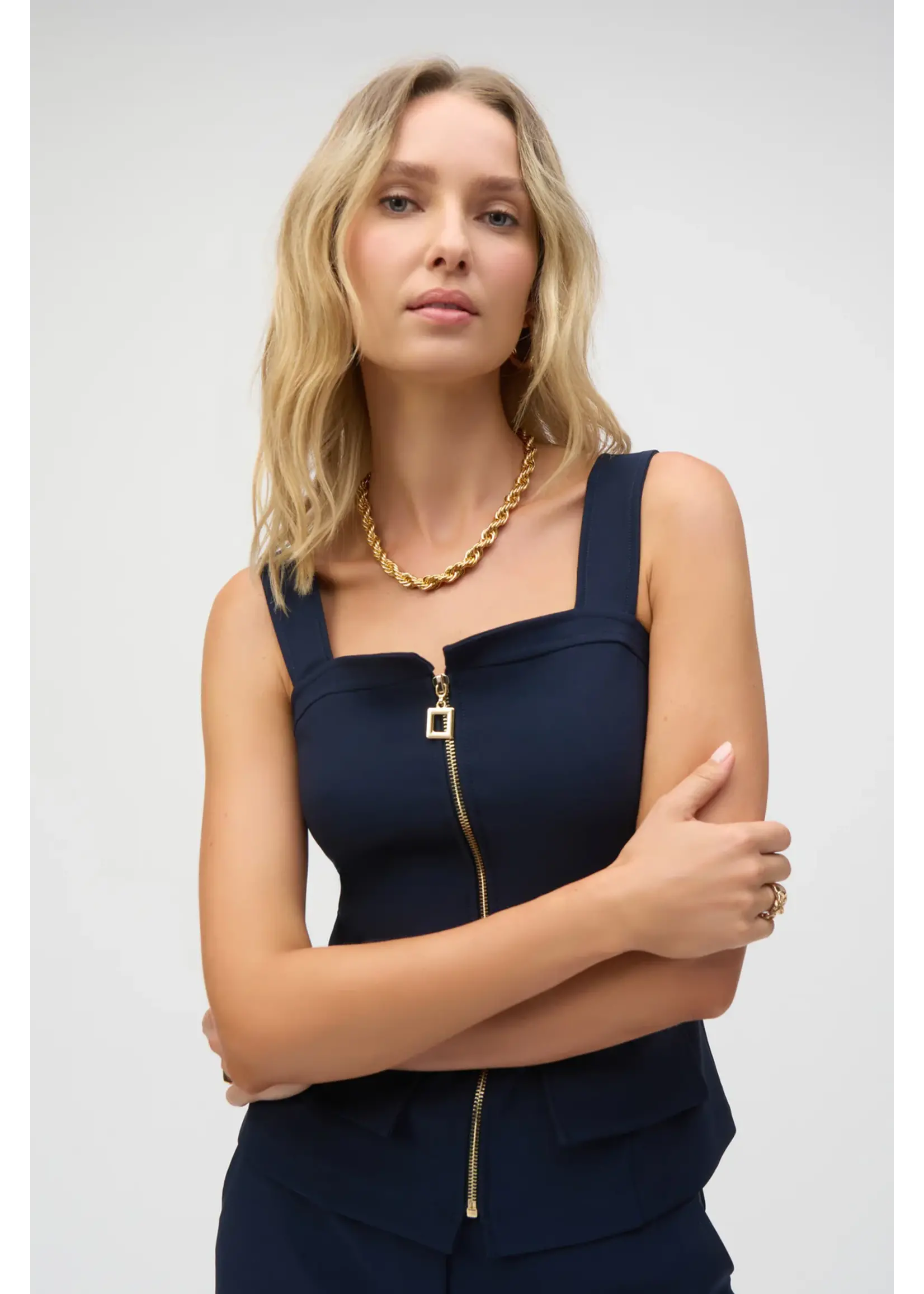 Joseph Ribkoff Joseph Ribkoff - Fitted Zipper Top Style 252225