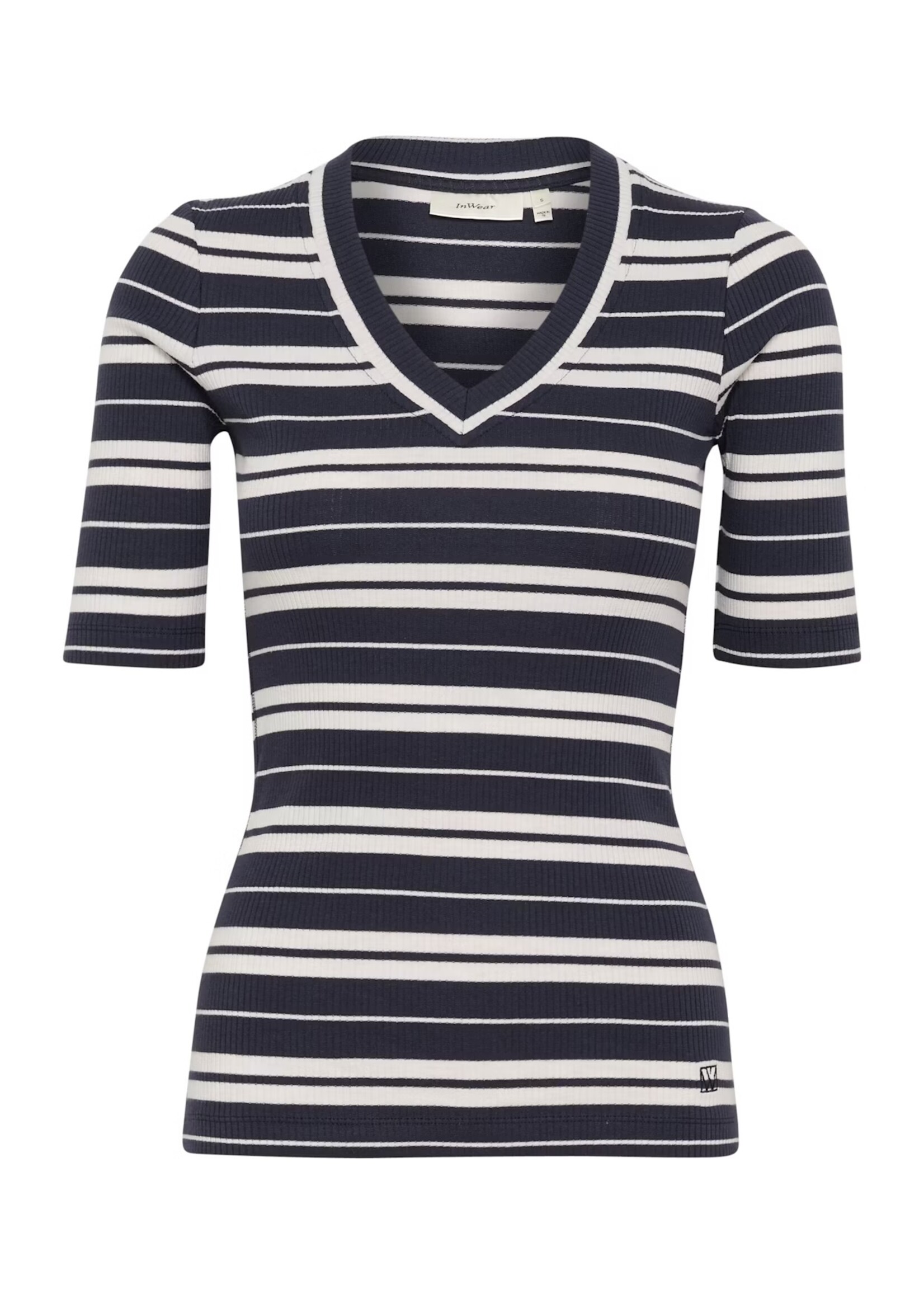 In Wear IN Wear - Dagnal Striped V T-Shirt