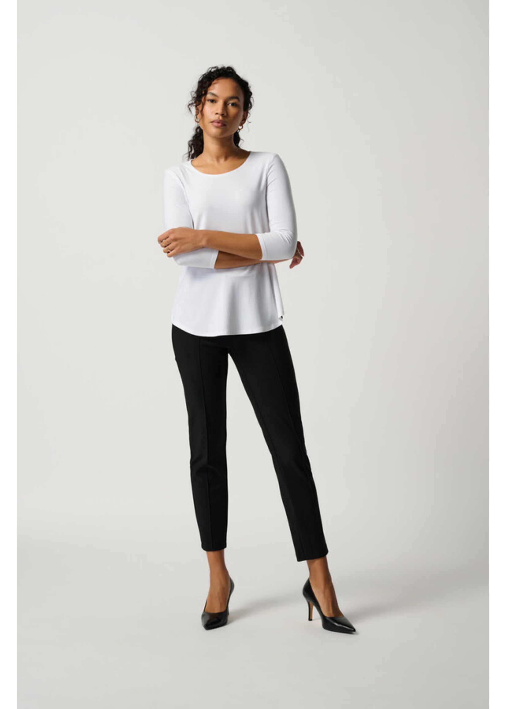 Joseph Ribkoff Joseph Ribkoff - High-Waisted Formal Trousers Style 171094