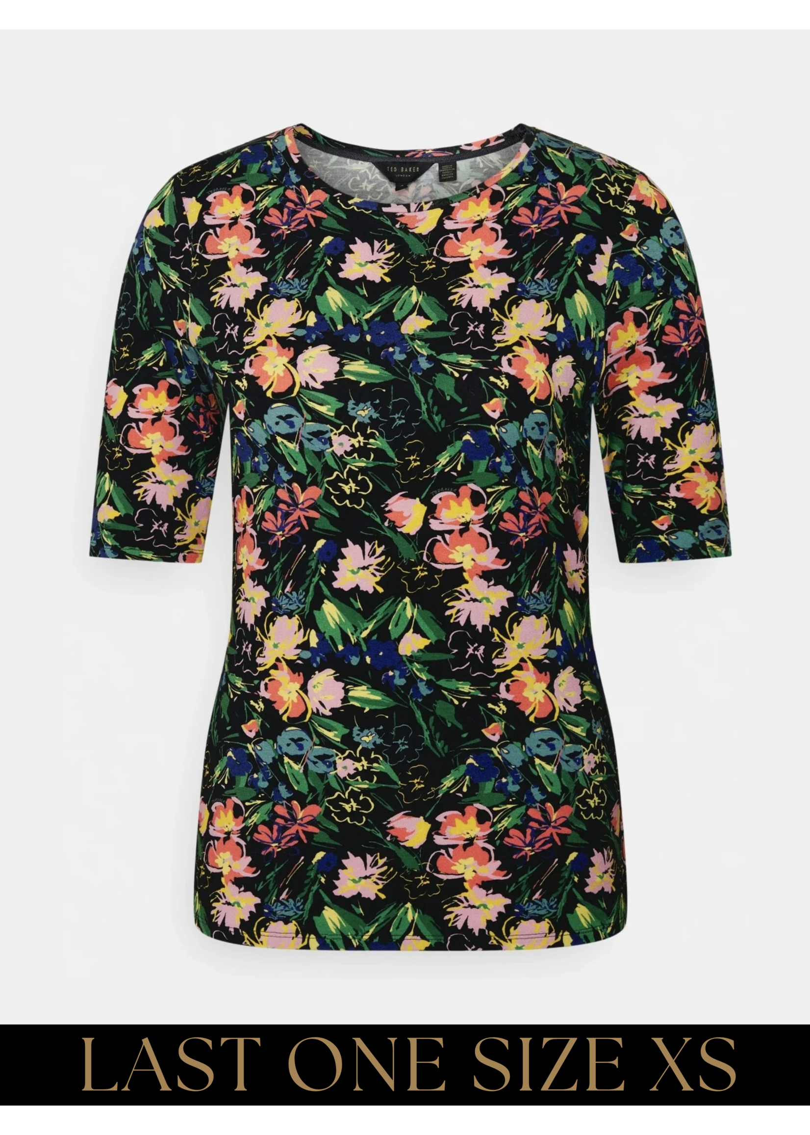Ted Baker Ted Baker - Donisha Printed 3/4 sleeve
