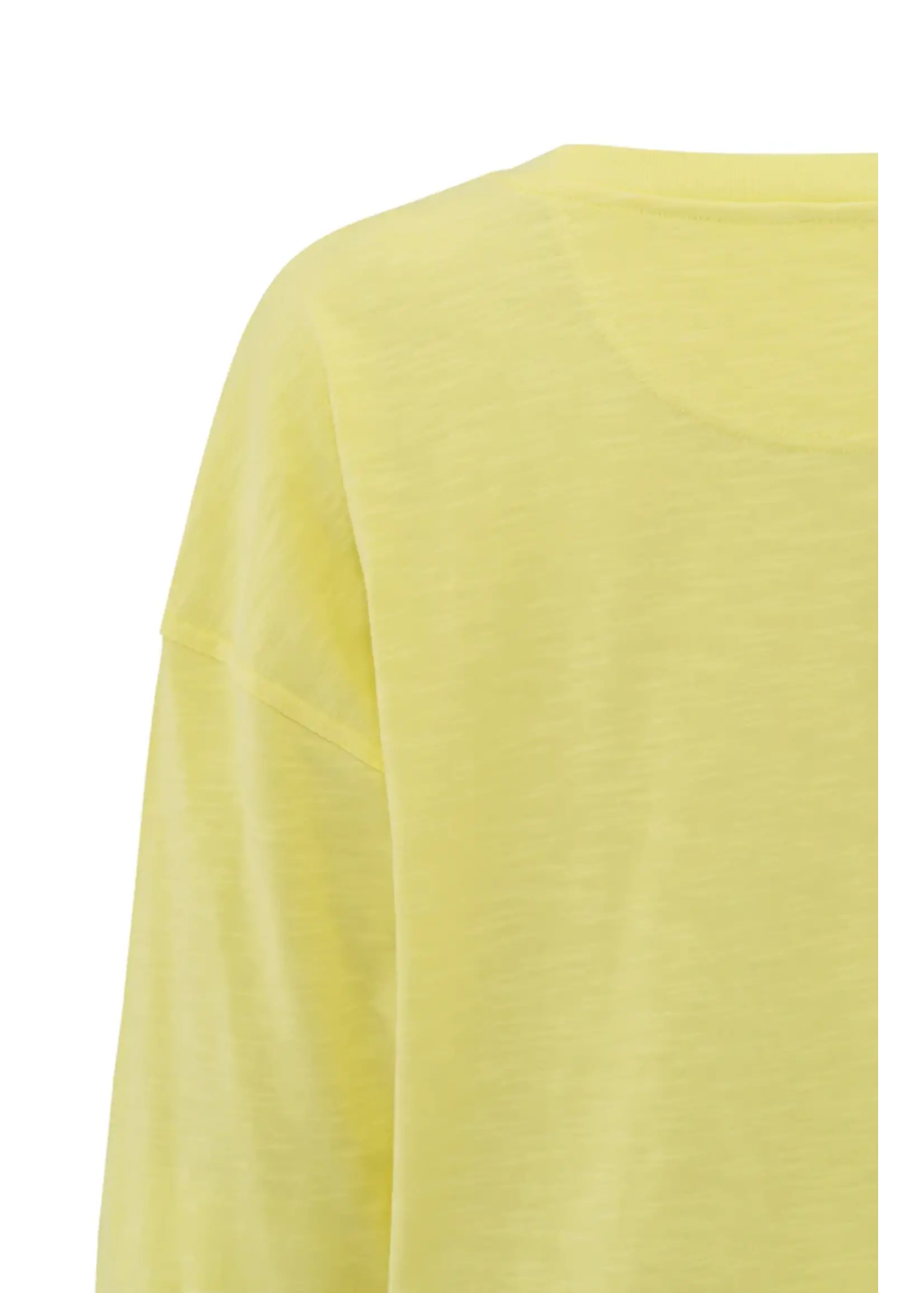 YAYA YAYA - Sweatshirt With Slub Effect