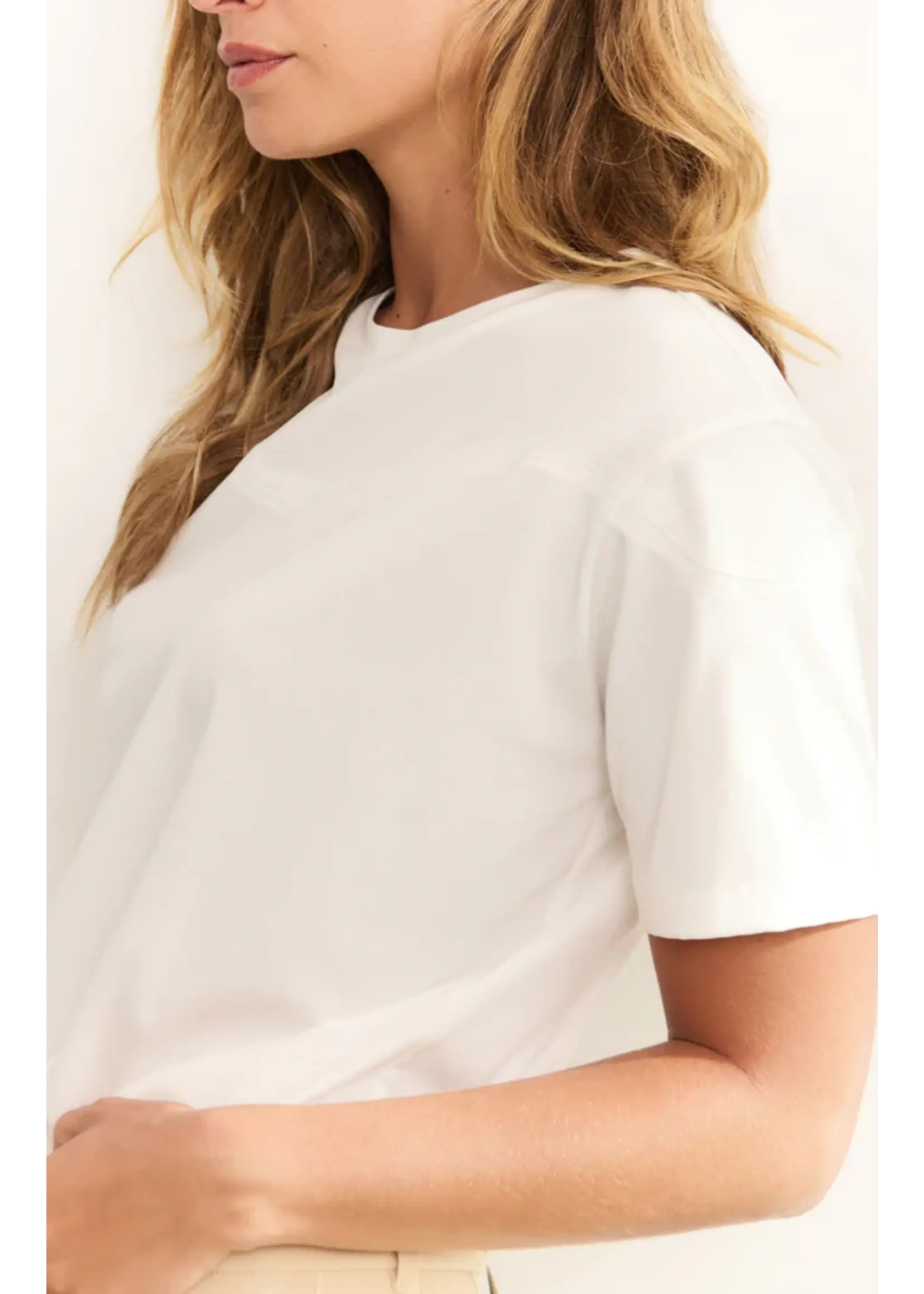 YAYA YAYA - Jersey Top With Elastic Drawcord