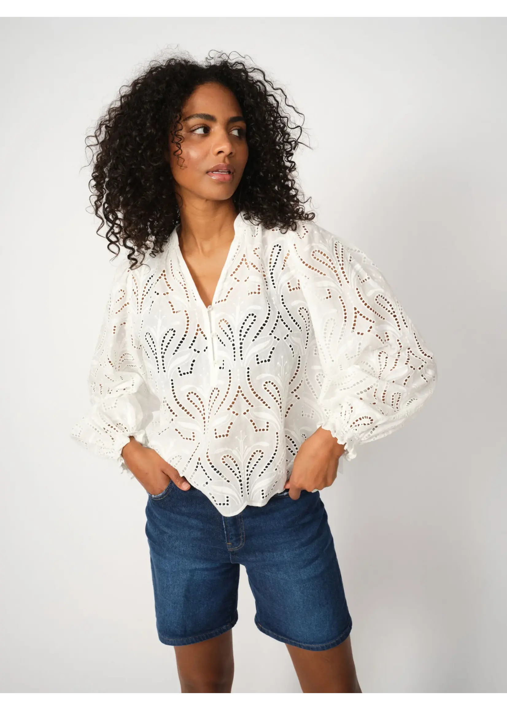 Mos Mosh Mos Mosh -  Tazzin Caza Blouse