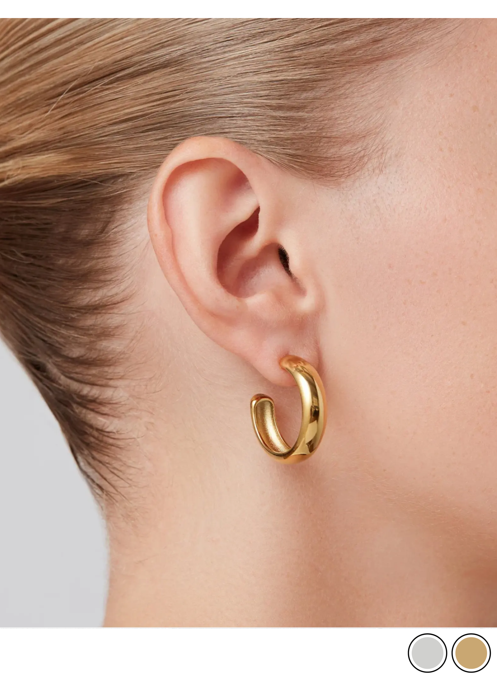 Jenny Bird Jenny Bird - Staple Hoops Medium