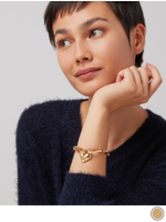 Jenny Bird Jenny Bird - Padlock Heart Chain Bracelet