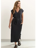 YAYA Yaya - V-Neck T-Shirt Belted Dress