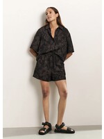YAYA Yaya - Elastic Waist Printed Short
