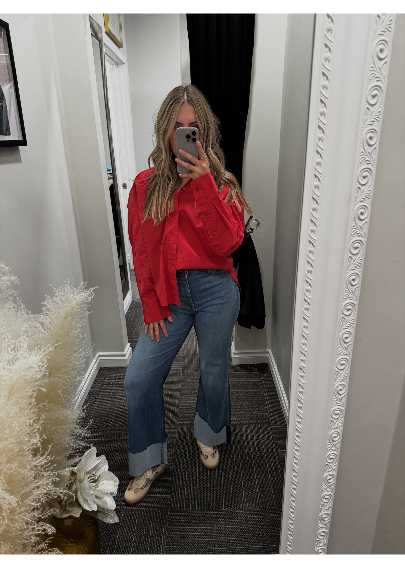 Pure & Simple Pure & Simple - Am To Pm Boyfriend Shirt