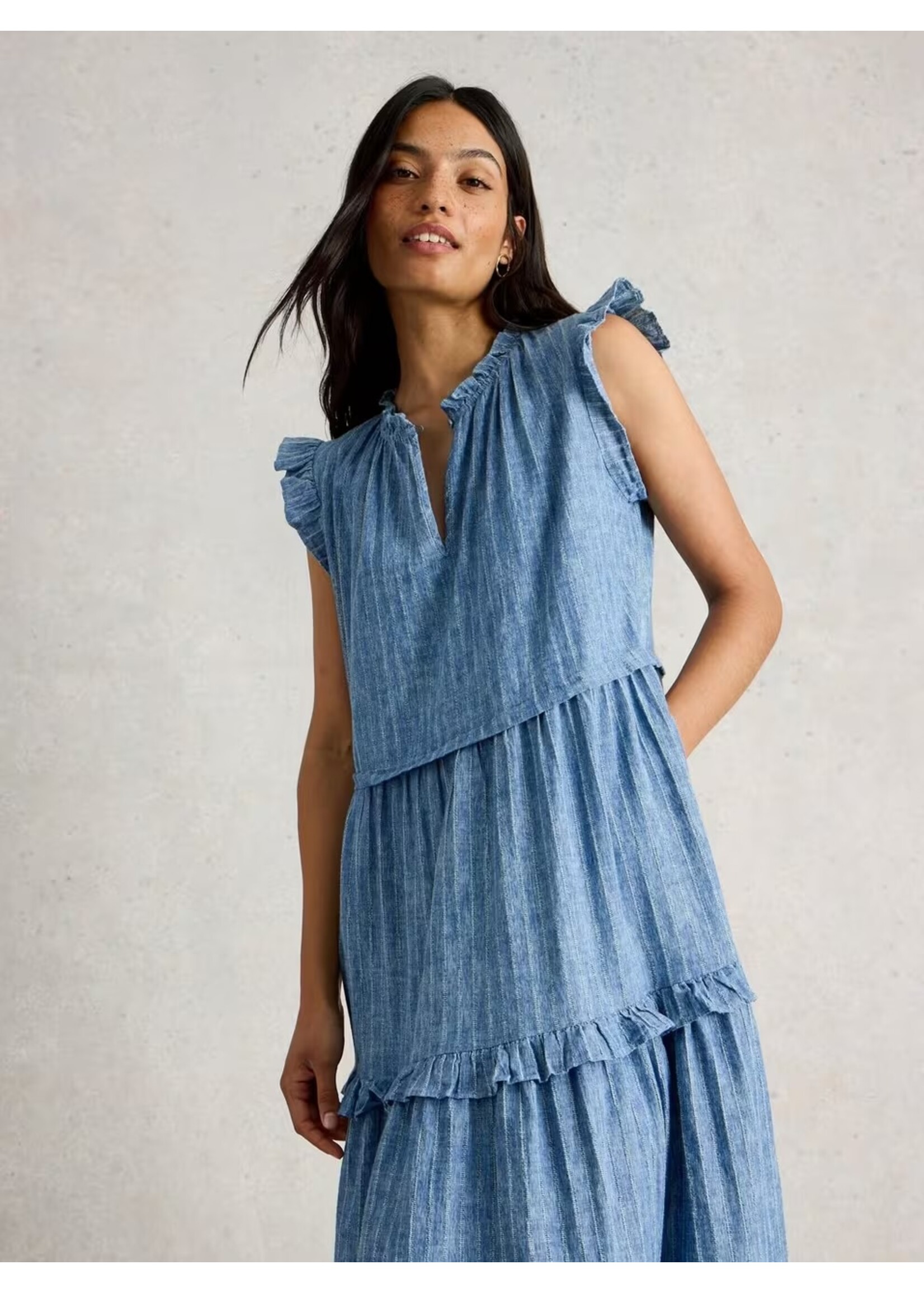 White Stuff Femme White Stuff - Rosie Stripe Maxi Dress