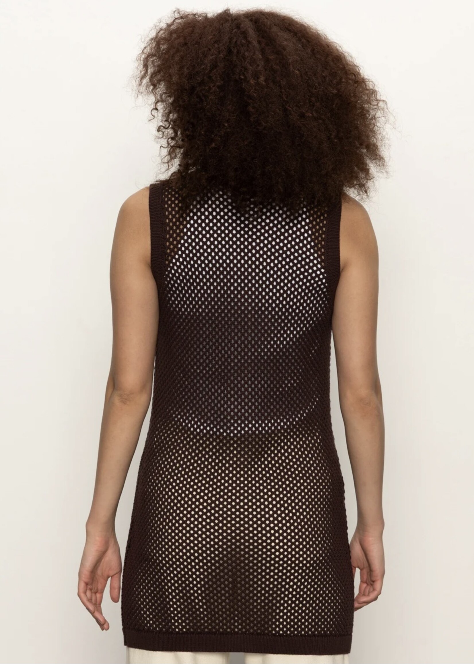 Sanctuary Sanctuary - Long Openwork Vest