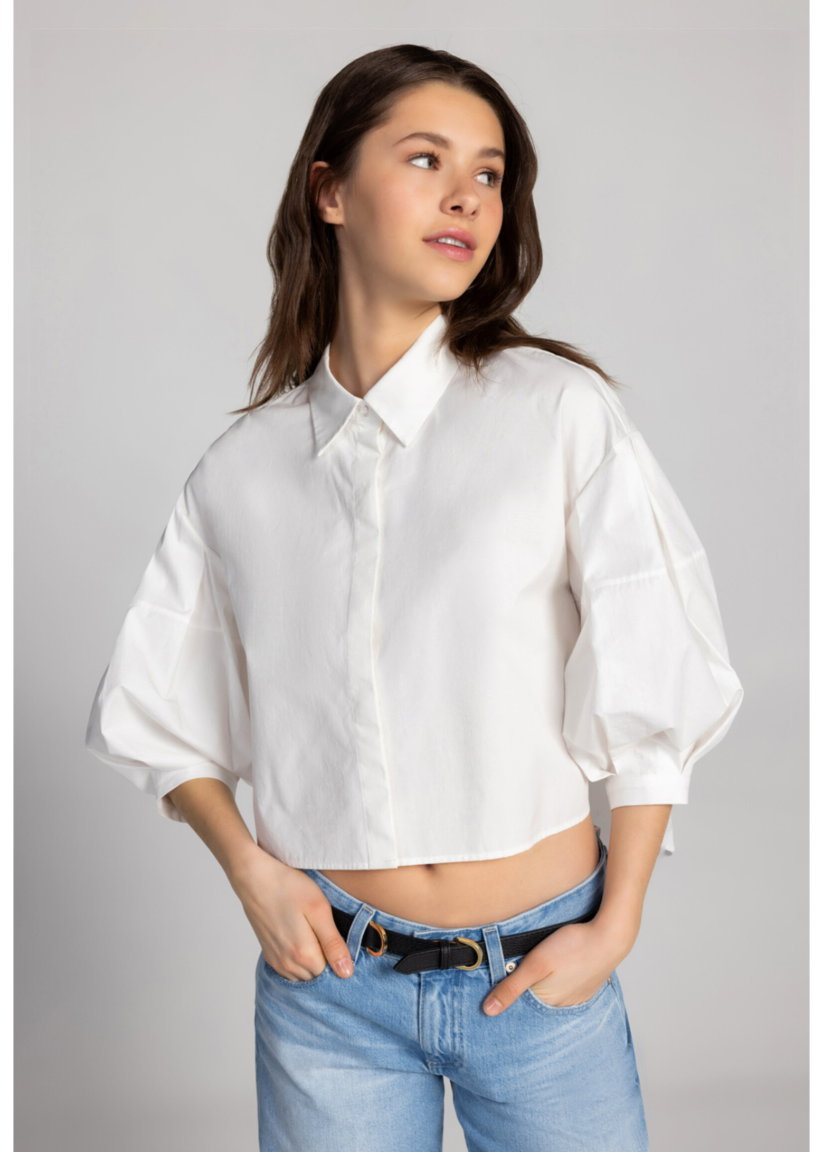 Pure & Simple Pure & Simple - Simply Puff Sleeve Shirt