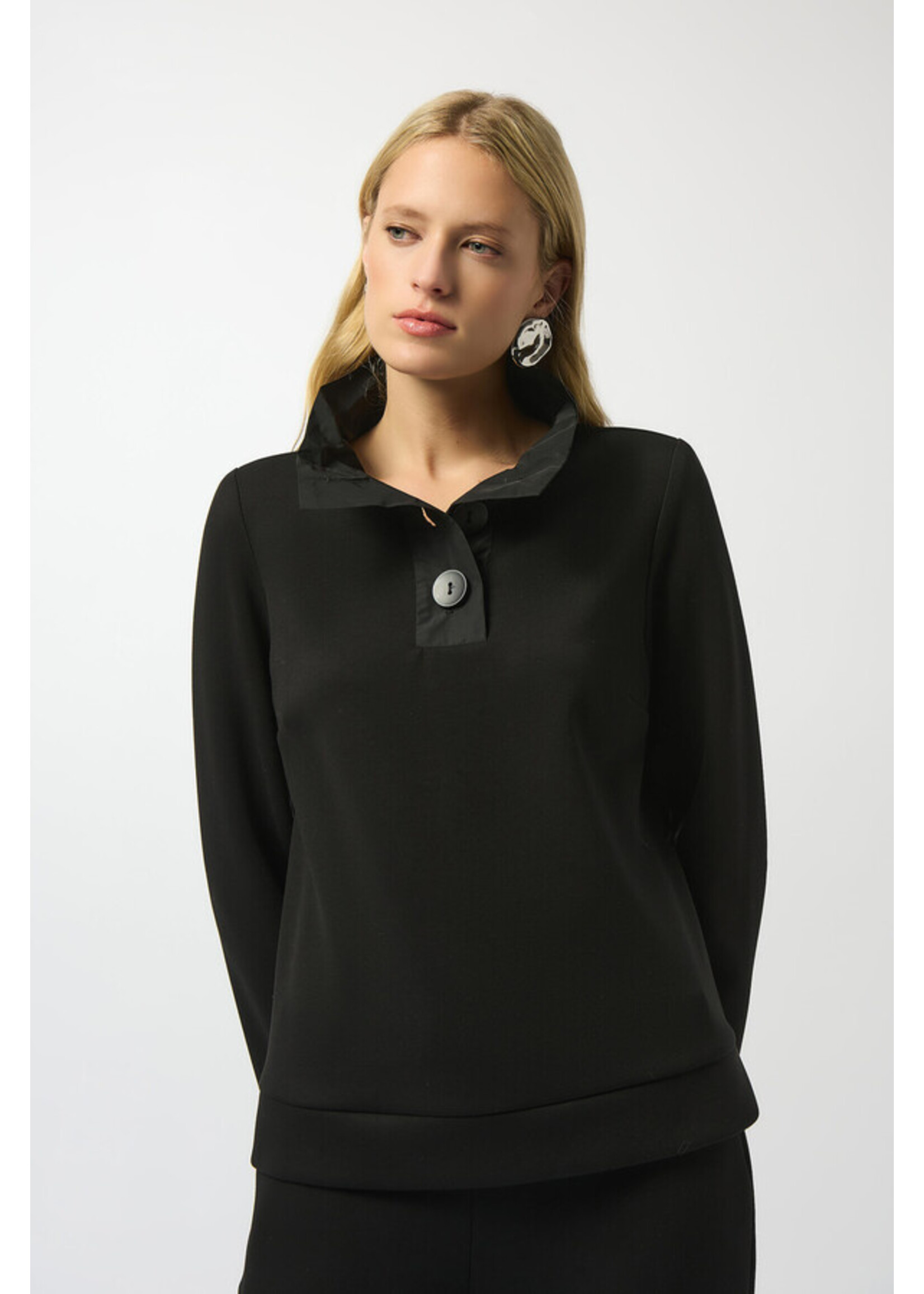 Joseph Ribkoff Joseph Ribkoff - Buttoned Casual Long-Sleeve Shirt Style 253190