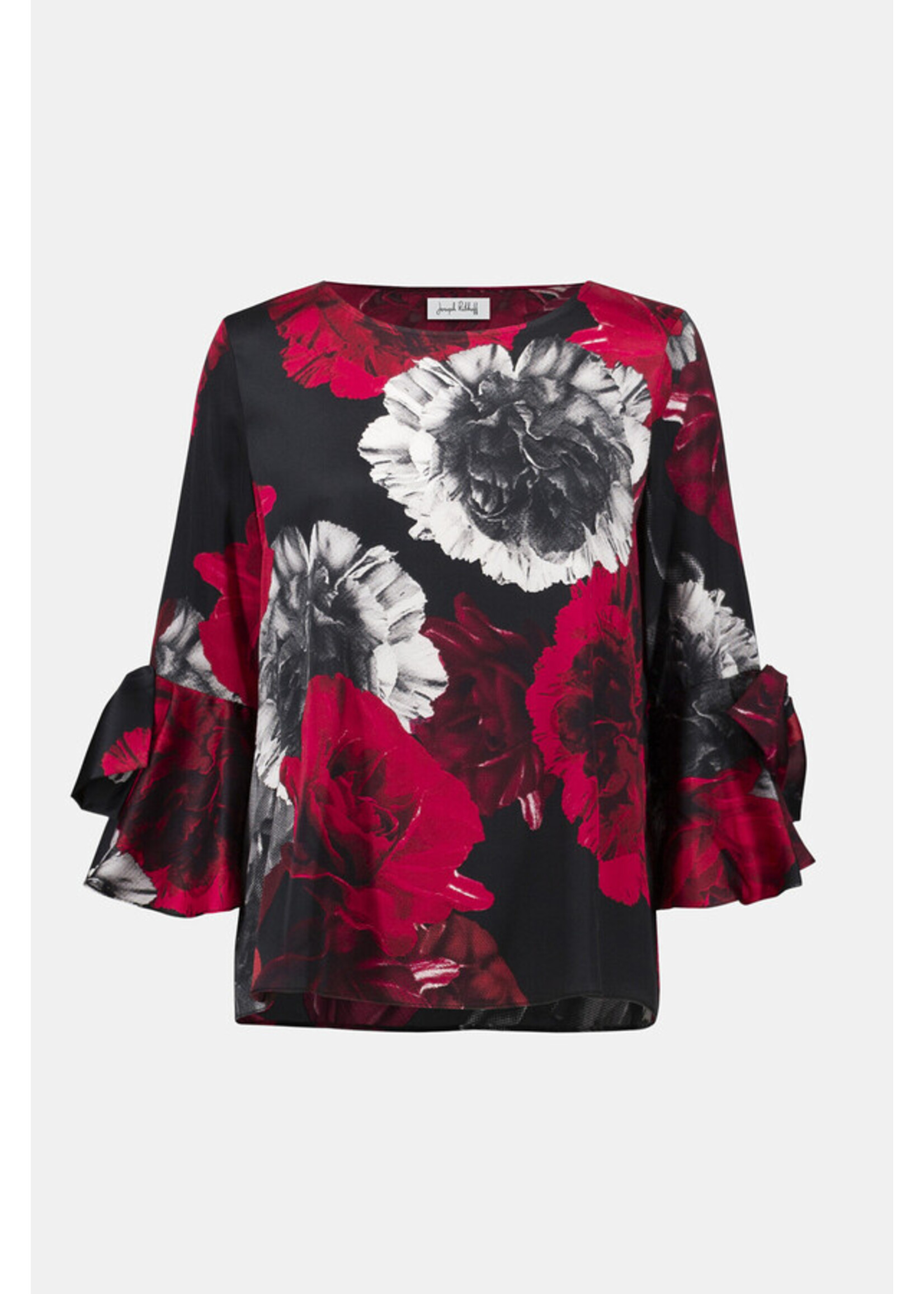 Joseph Ribkoff Joseph Ribkoff - Floral Flare-Sleeve Blouse Style 253299