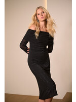 Joseph Ribkoff Joseph Ribkoff - Off-Shoulder Midi Dress Style 254913