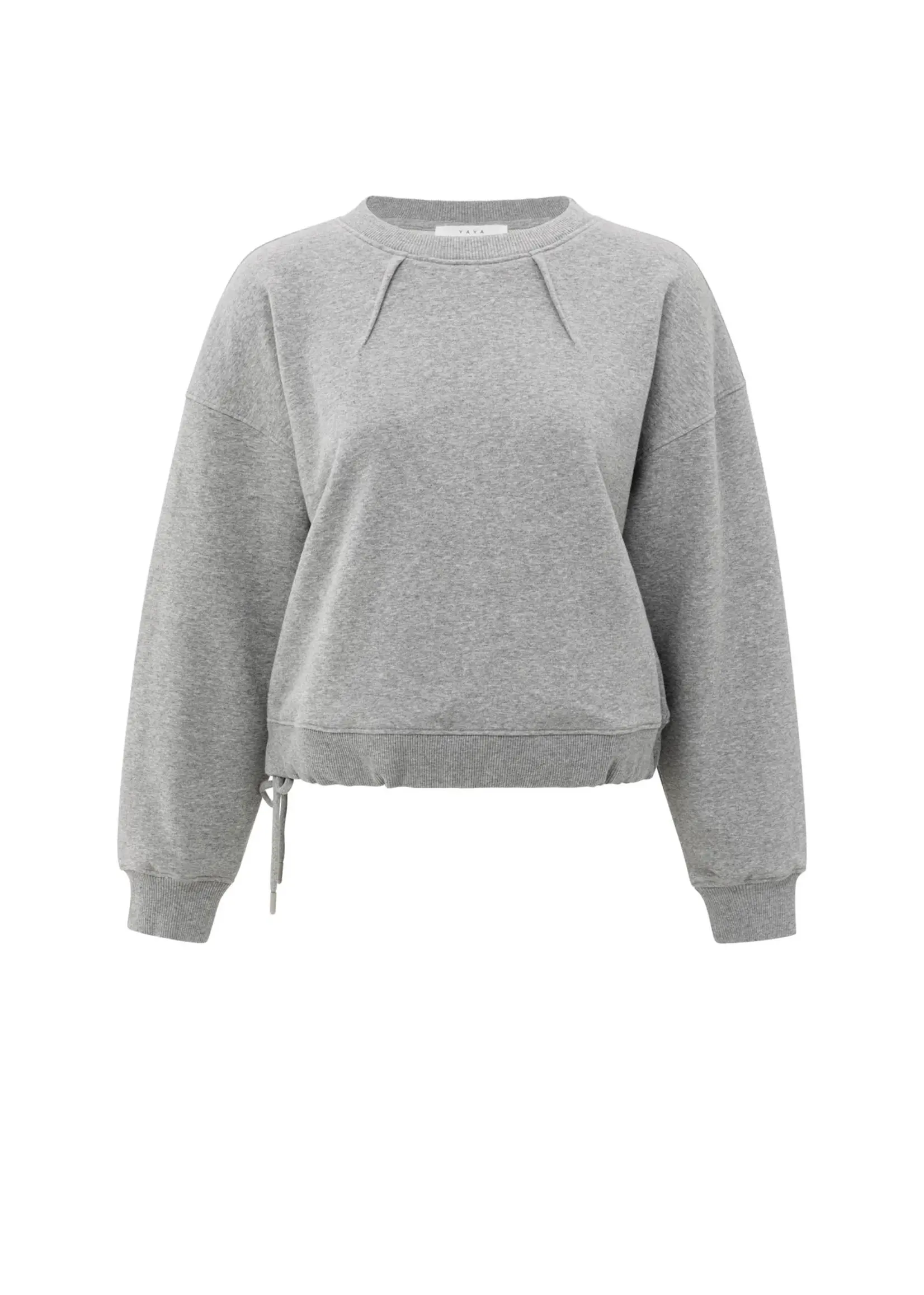 YAYA YAYA - Sweatshirt With Pleat Detail