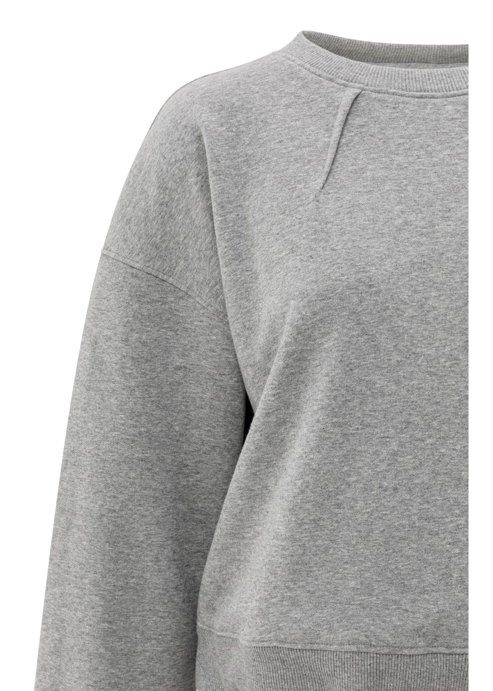 YAYA YAYA - Sweatshirt With Pleat Detail