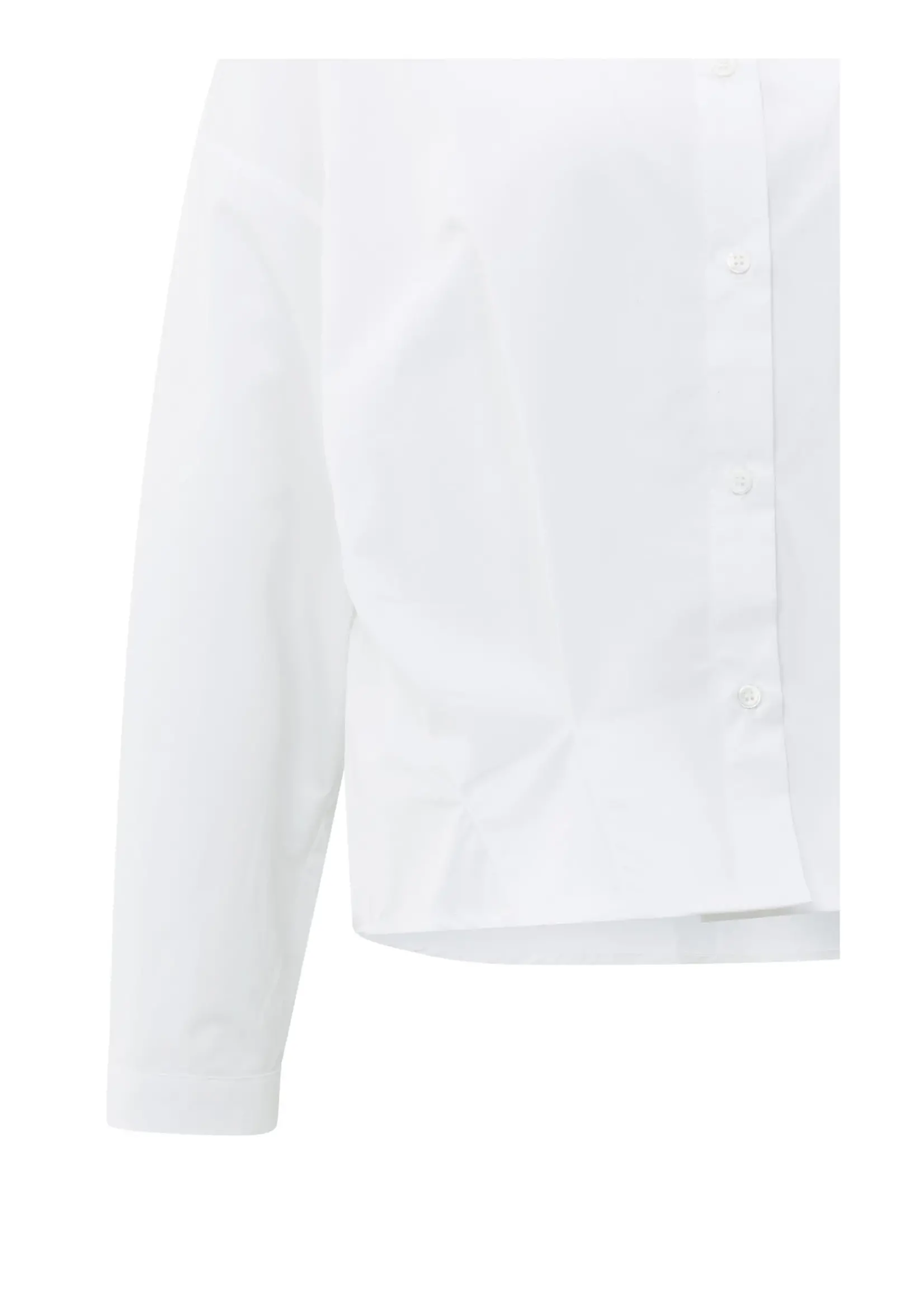 YAYA YAYA - Poplin Blouse With Front Pleat