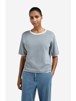 YAYA YAYA - Jacquard Knitted T-shirt