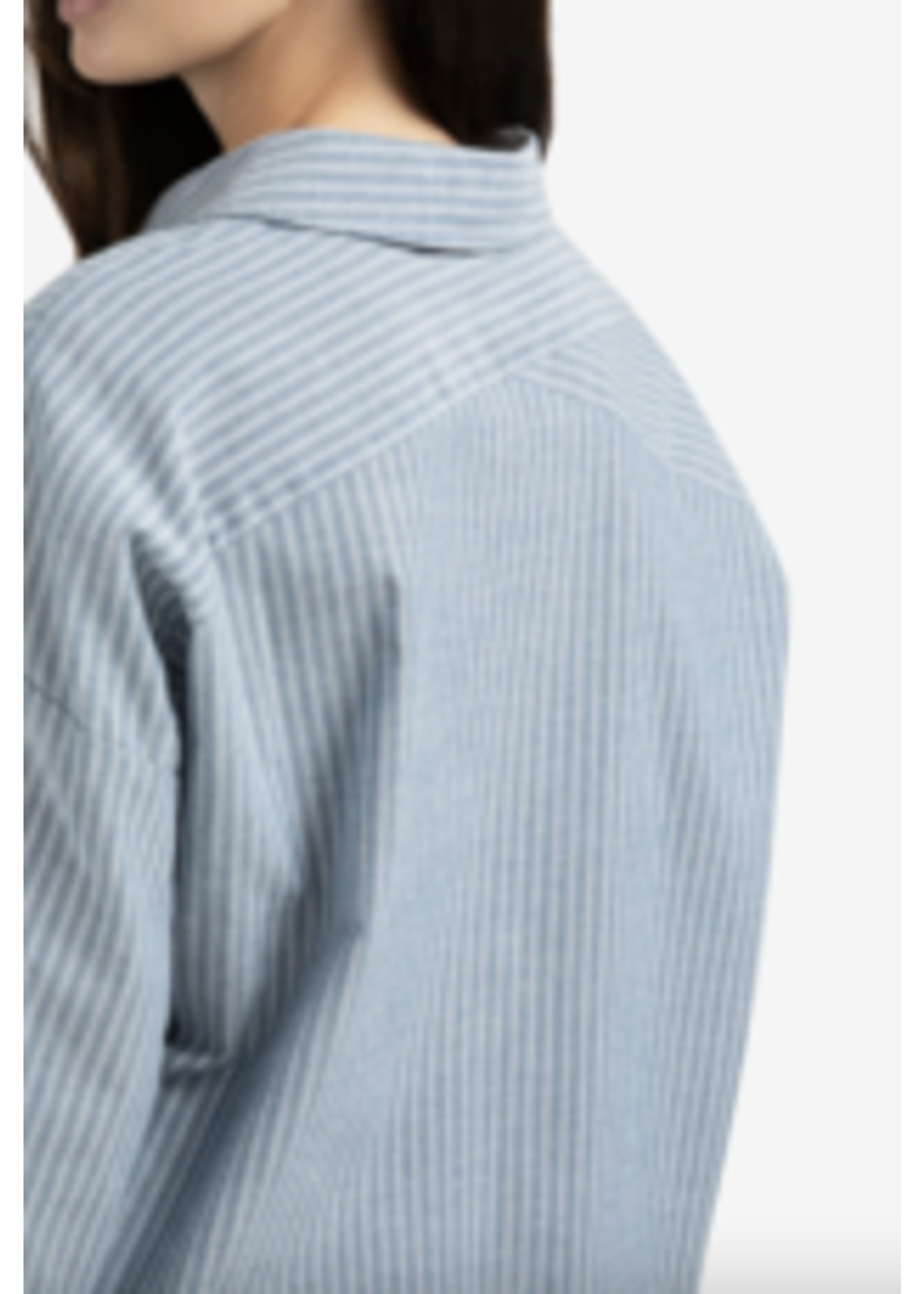 YAYA YAYA - Striped Blouse With Pocket