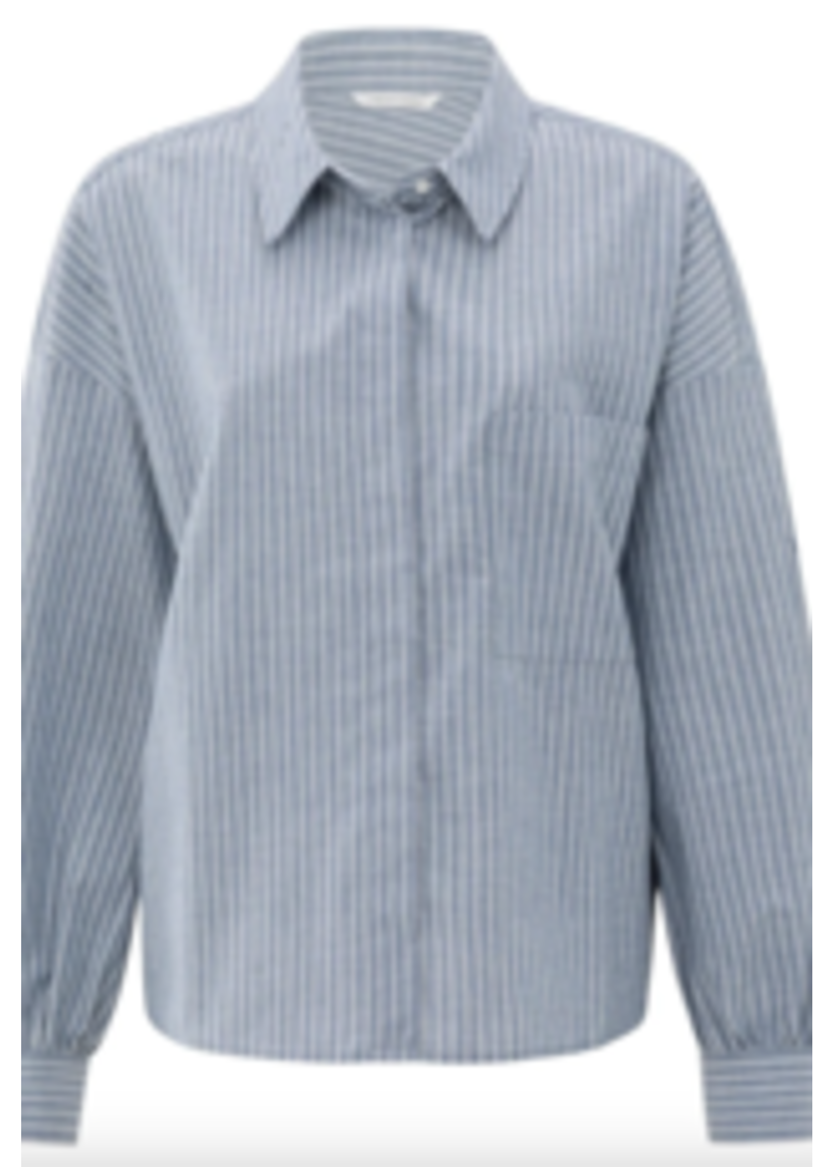 YAYA YAYA - Striped Blouse With Pocket