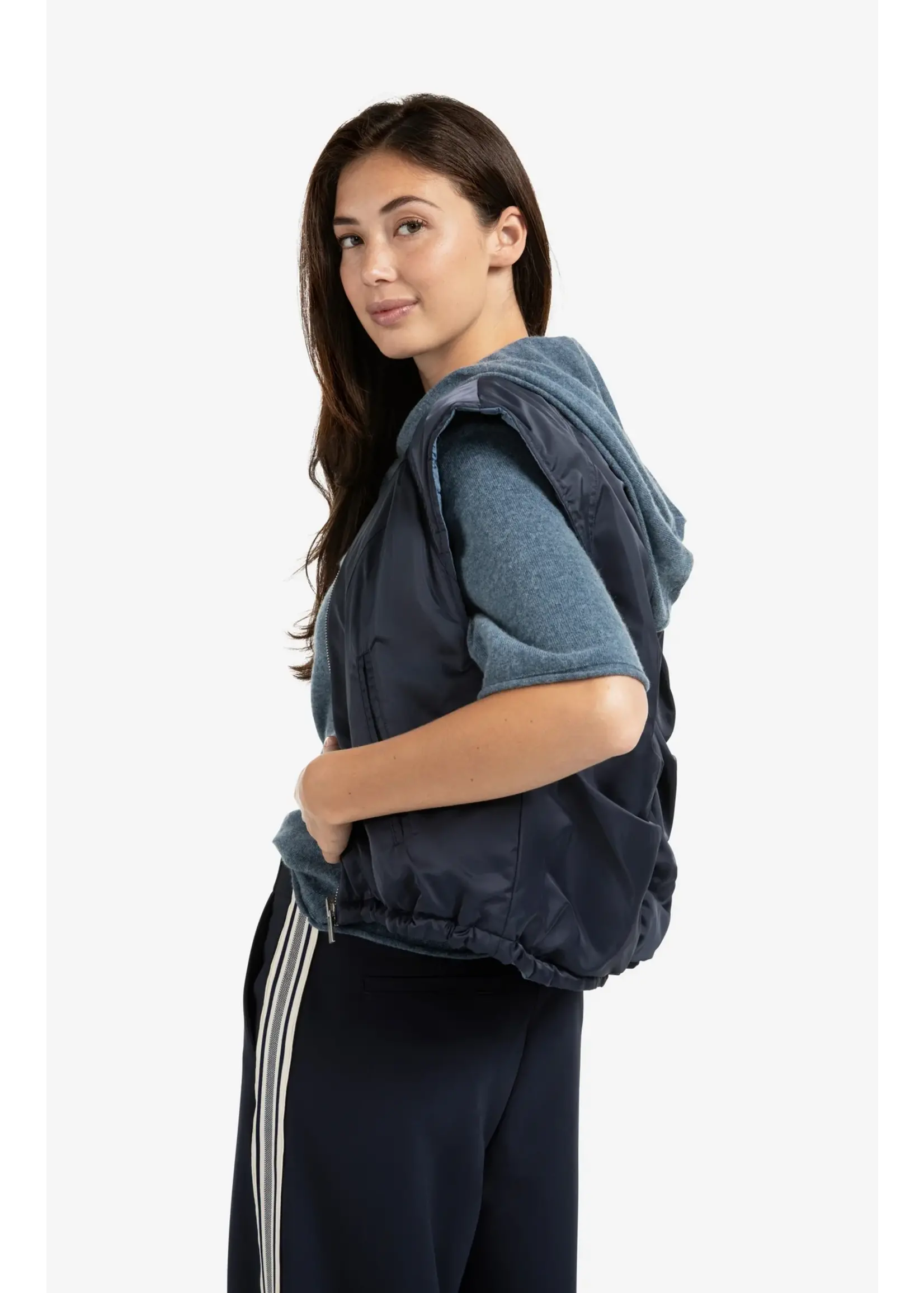 YAYA YAYA - Nylon Reversible Bodywarmer