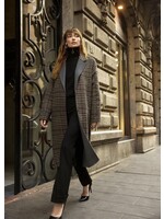 Joseph Ribkoff Joseph Ribkoff - Plaid Long Overcoat Style 253946