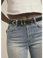 Favorite Daughter Favorite Daughter - The Jordon Croc Embossed Belt