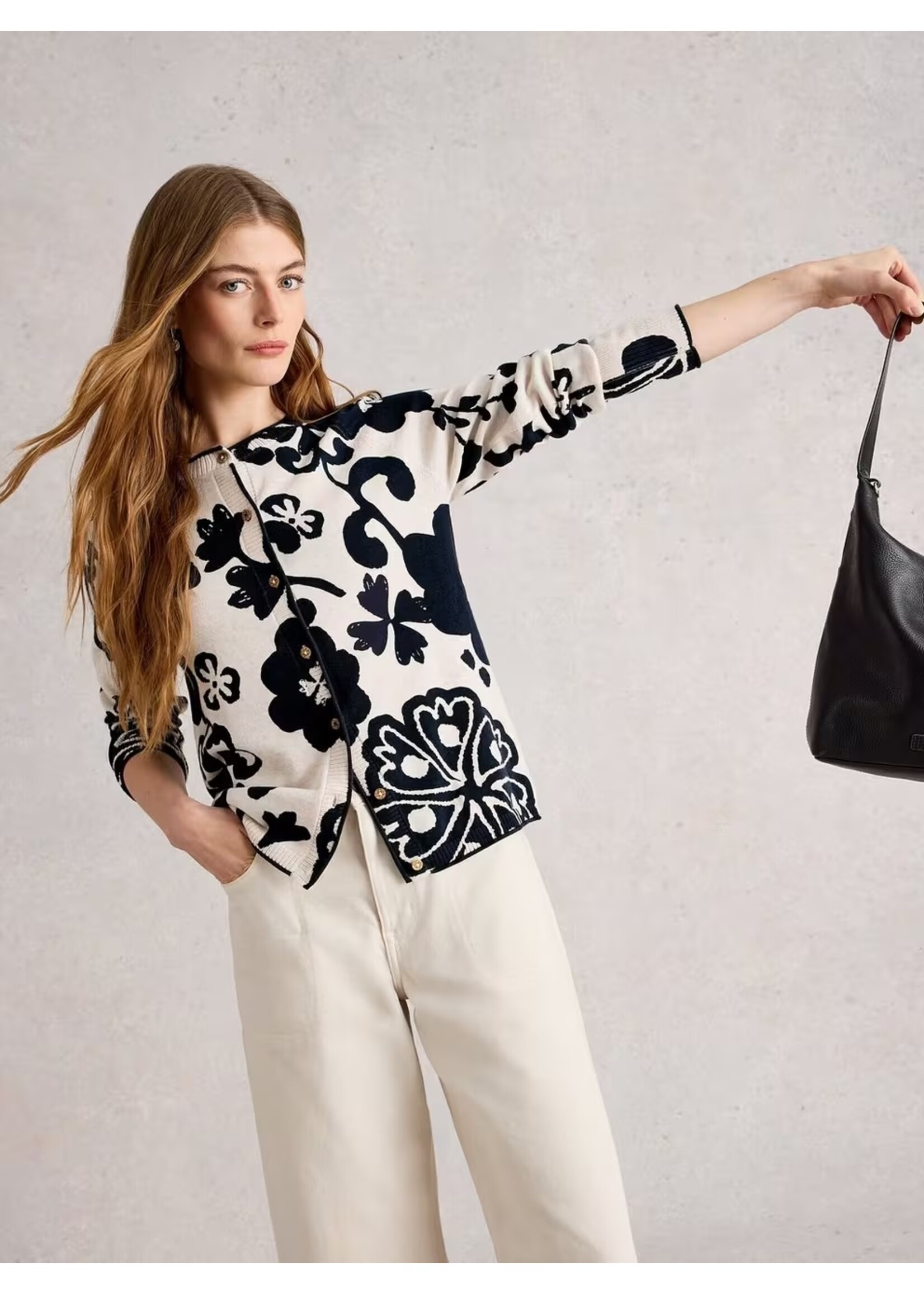 White Stuff Femme White Stuff - Lulu Print Cardi