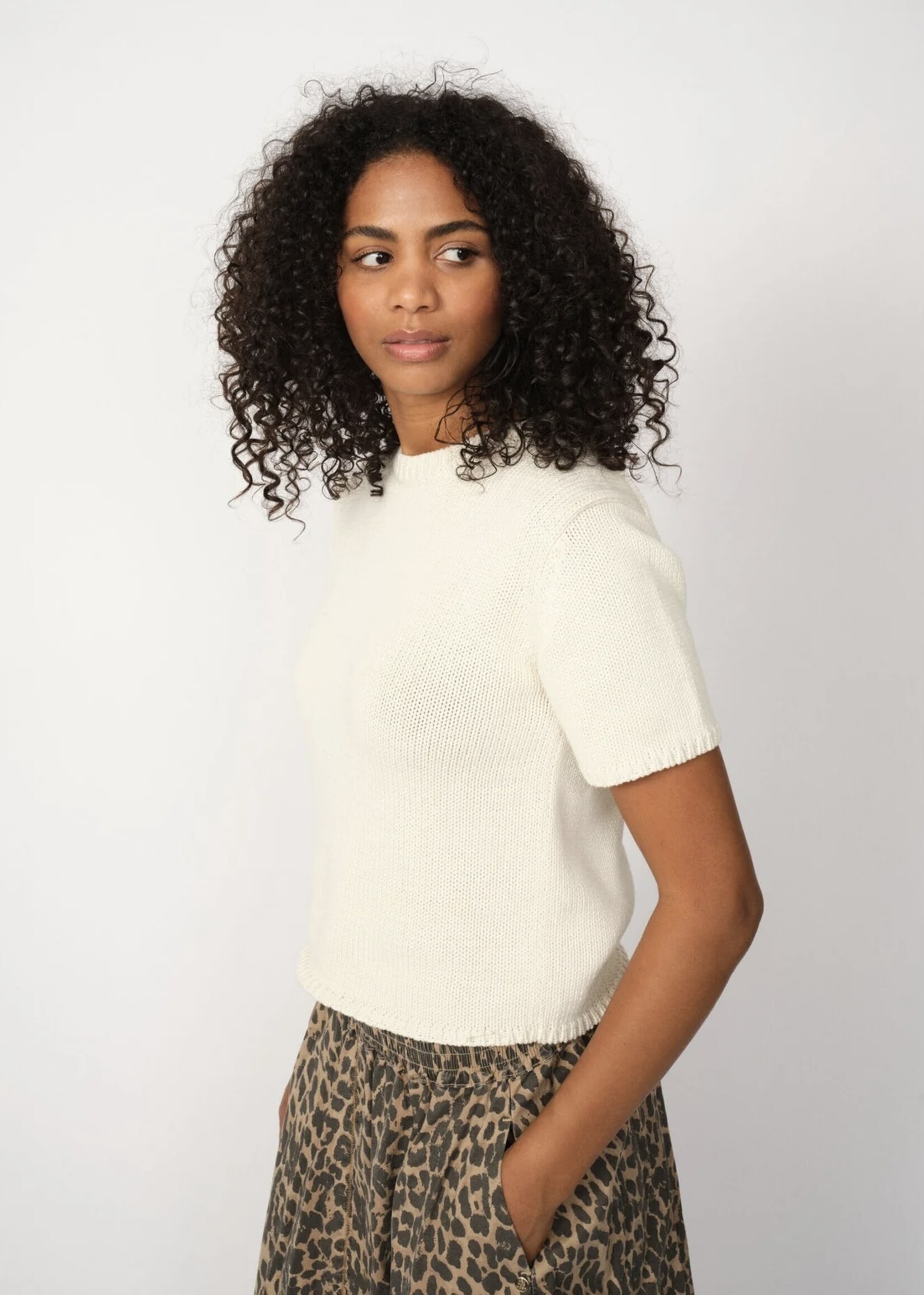 Mos Mosh Mos Mosh - Arin SS Cotton Knit