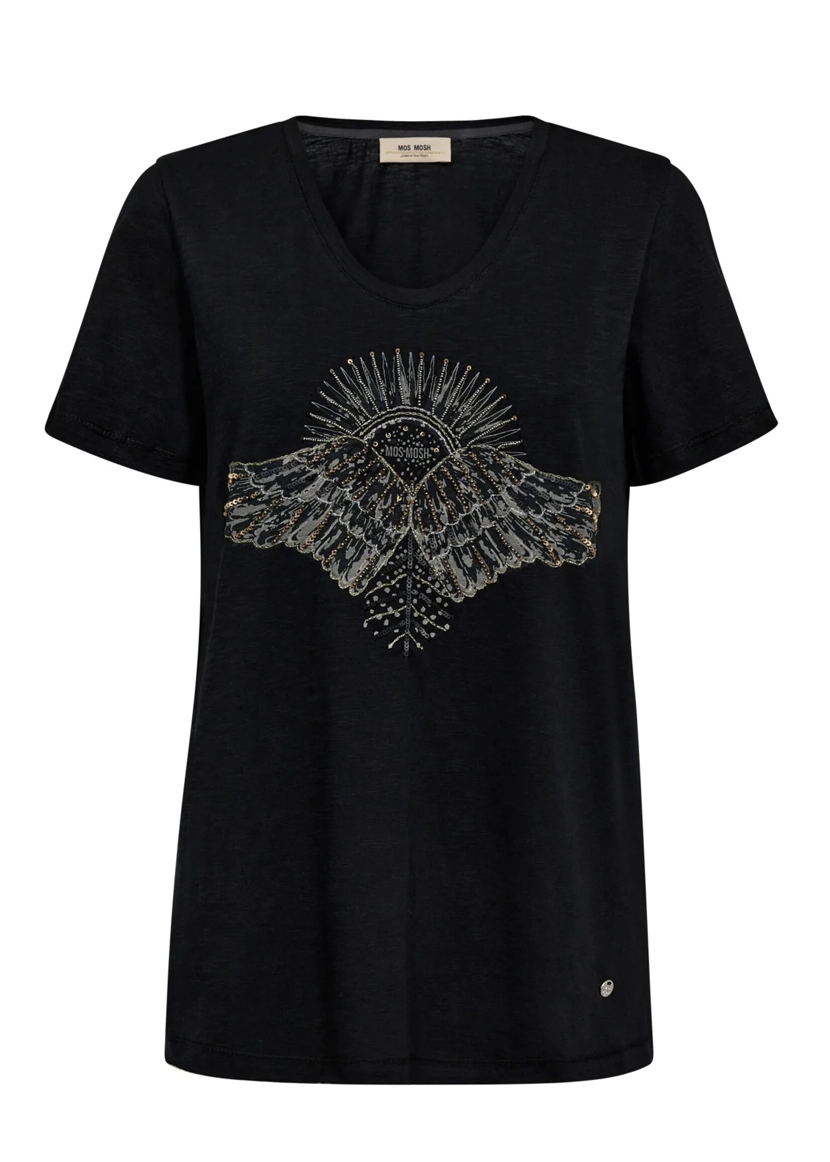 Mos Mosh Mos Mosh - Nadine O-SS Deco Tee