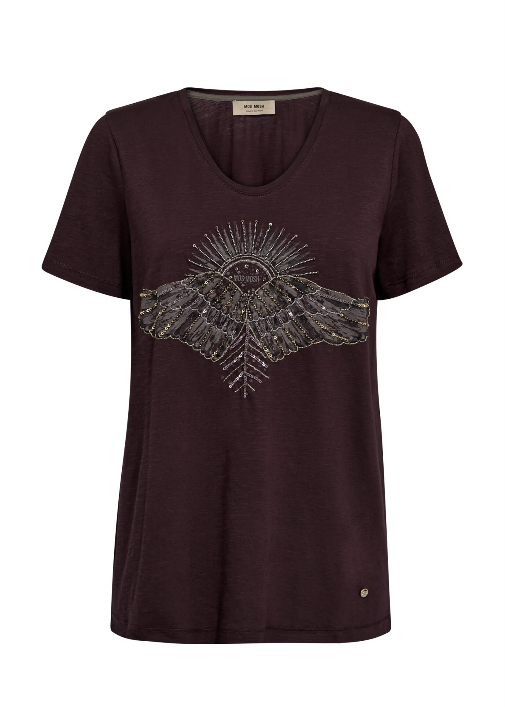 Mos Mosh Mos Mosh - Nadine O -SS Deco Tee