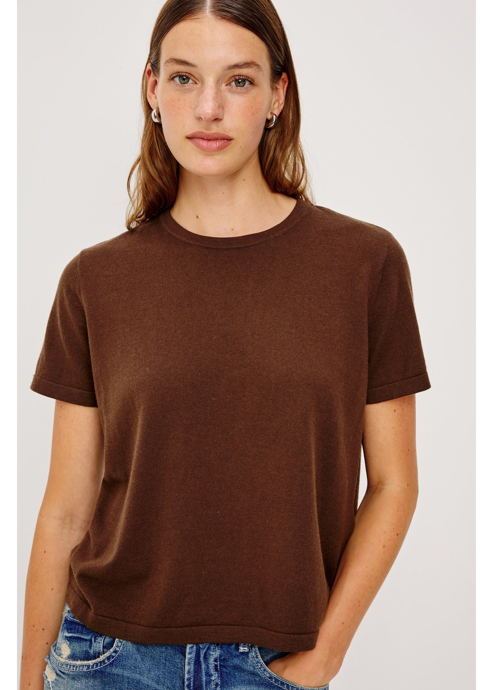 Rails Rails - Cashmere Short Sleeve Sweater
