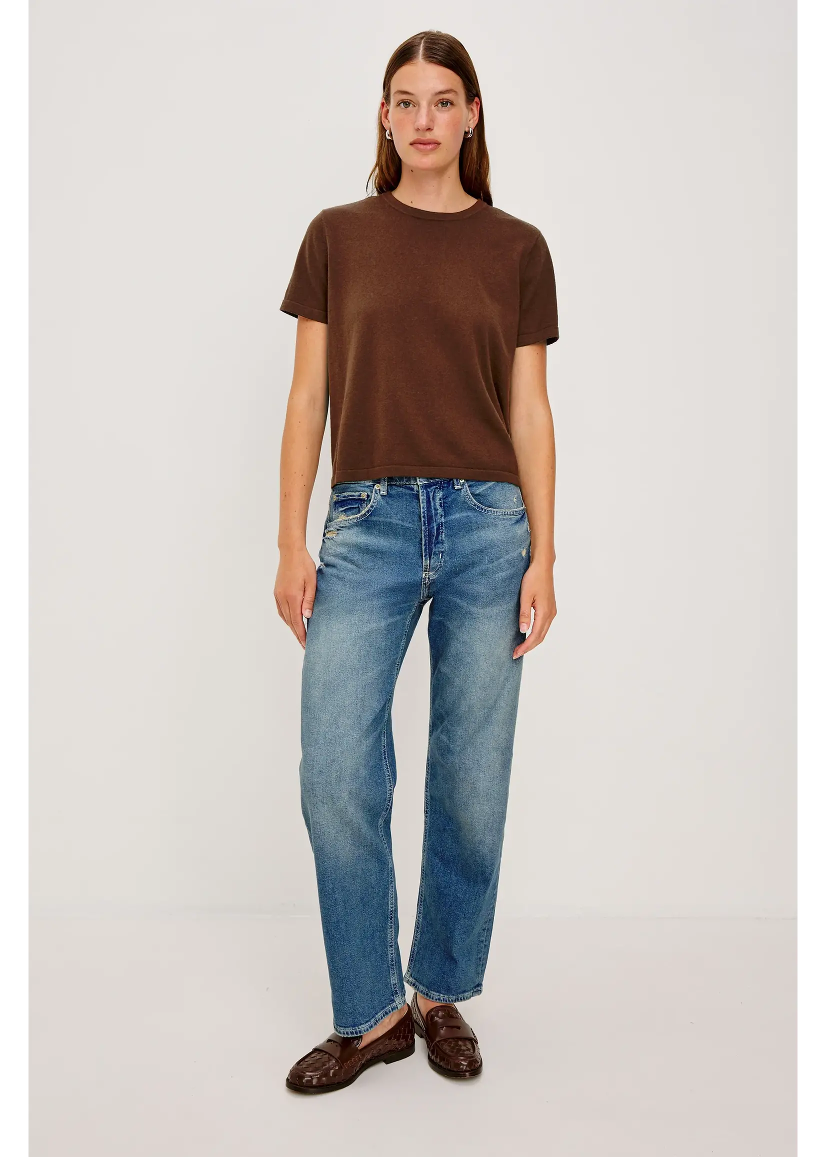 Rails Rails - Cashmere Short Sleeve Sweater