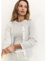 YAYA YAYA - Batwing Cardigan With Contrast Details