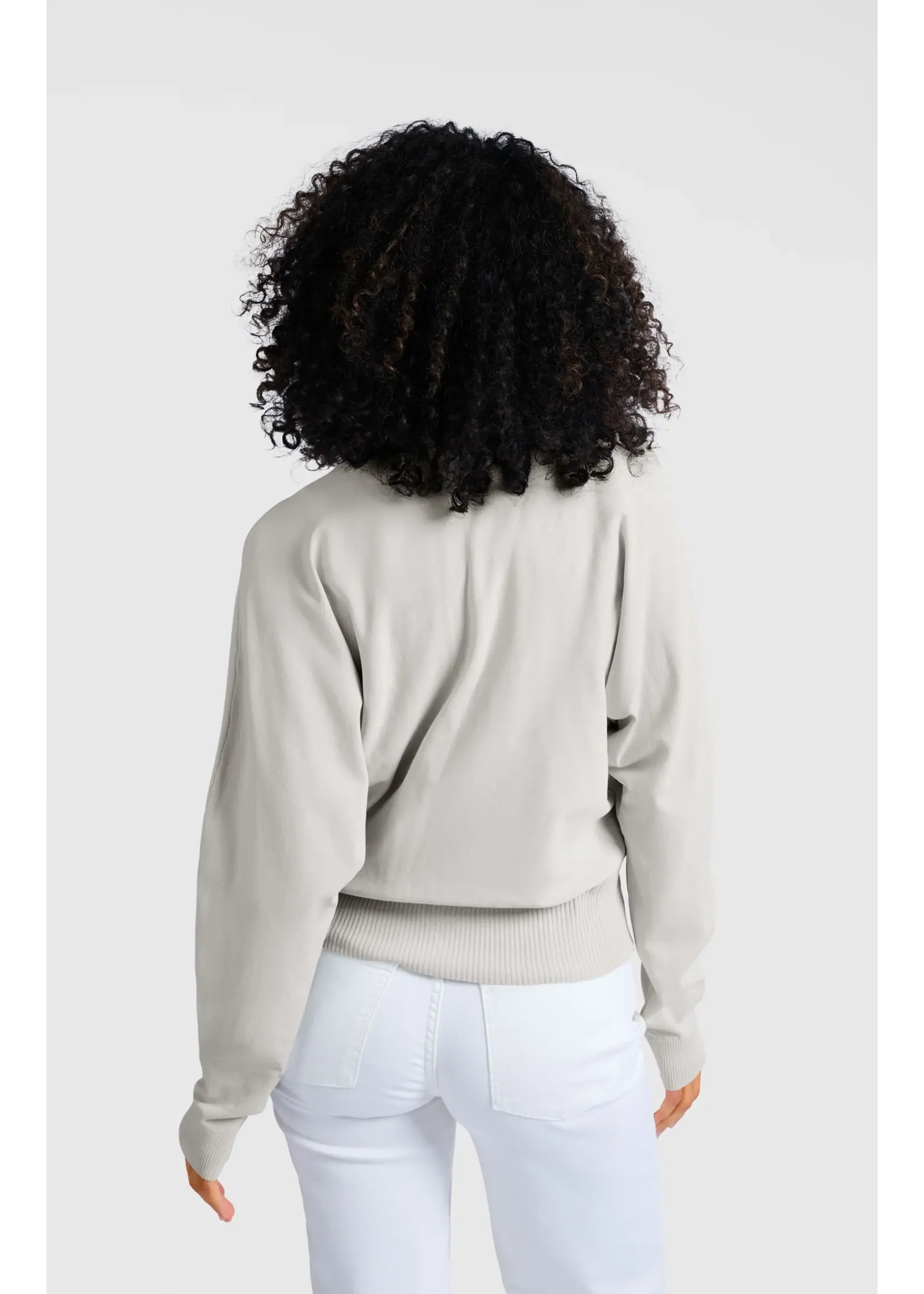 YAYA YAYA - Batwing Cardigan With Contrast Details