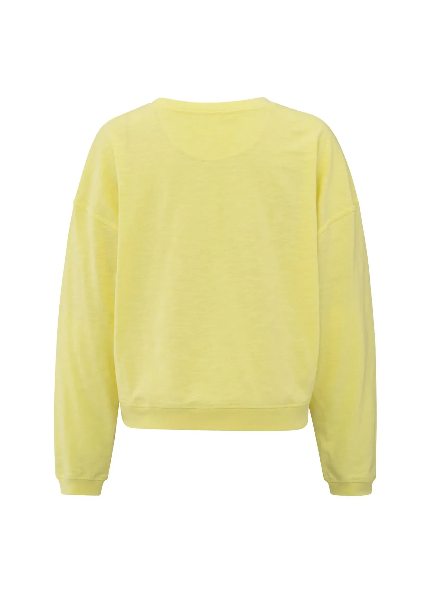 YAYA YAYA - Sweatshirt With Slub Effect
