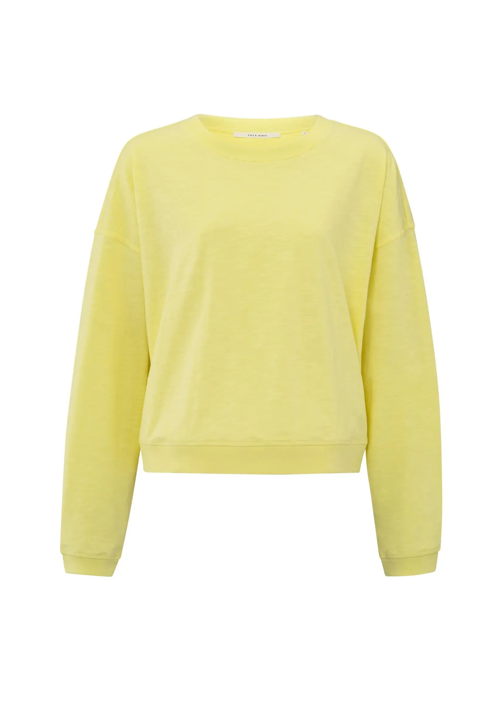 YAYA YAYA - Sweatshirt With Slub Effect