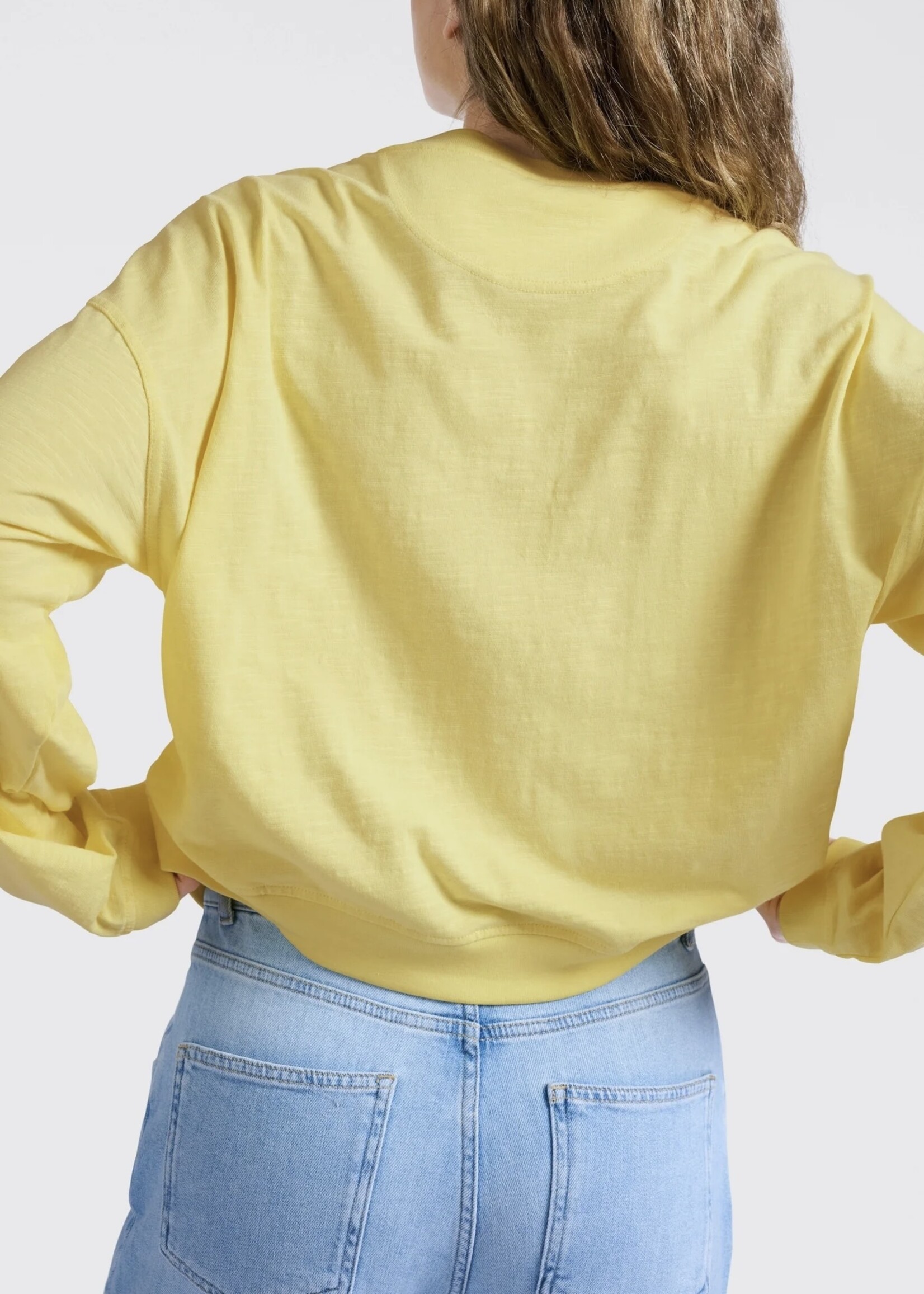 YAYA YAYA - Sweatshirt With Slub Effect