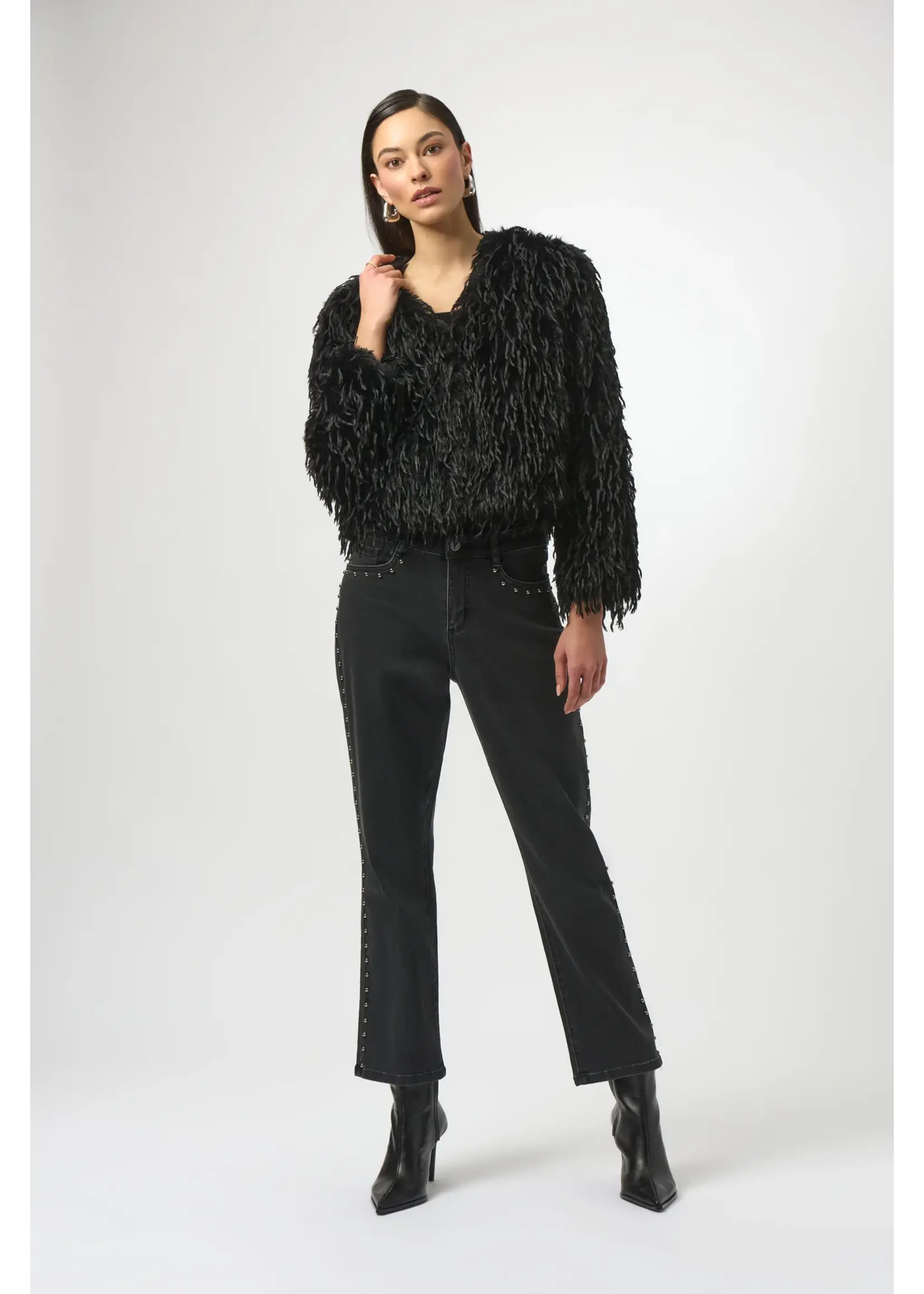 Joseph Ribkoff Joseph Ribkoff - Straight Leg Jean w/ Studded Seams 254916