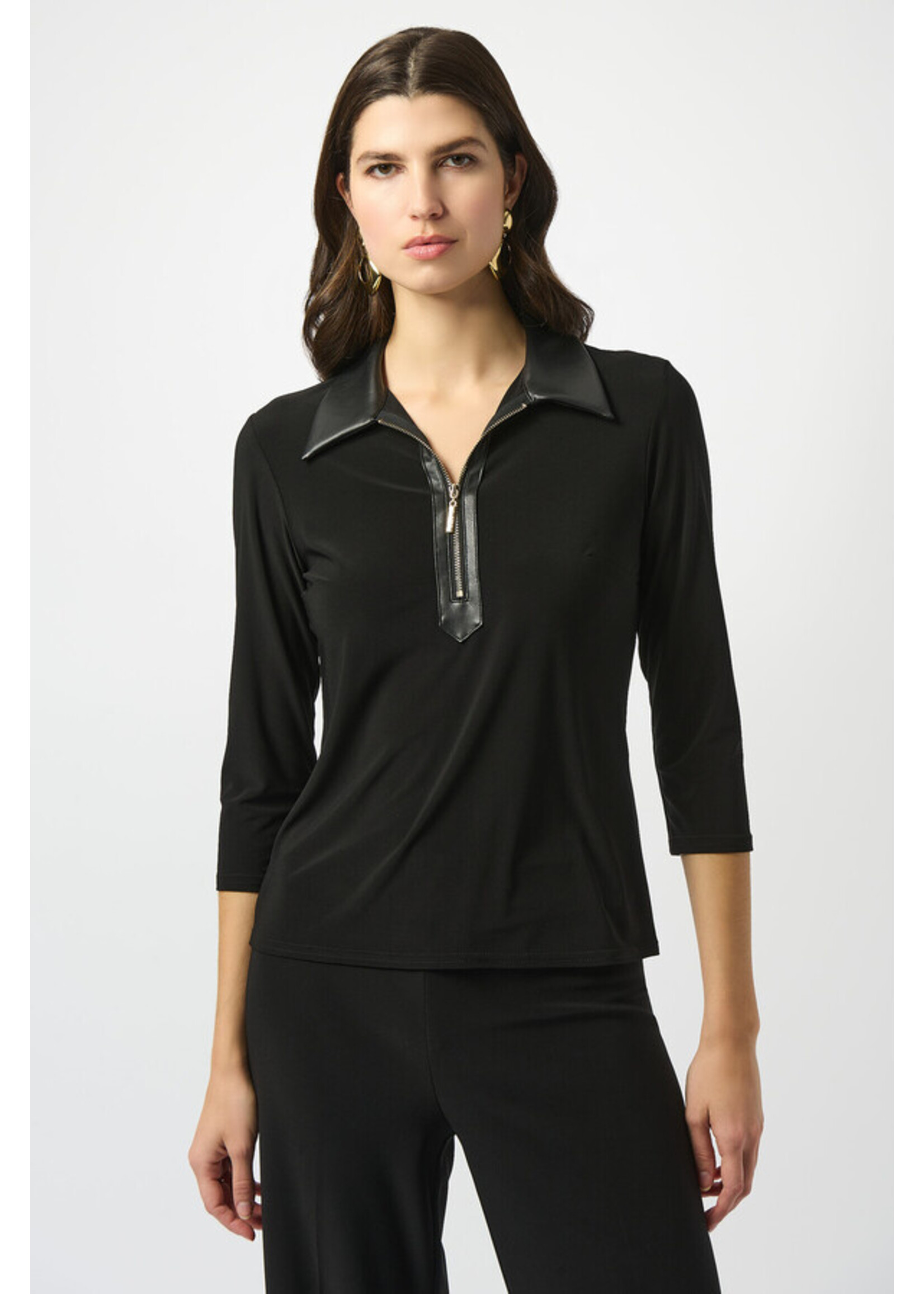 Joseph Ribkoff Joseph Ribkoff - Hip Length Zipper Top 253176