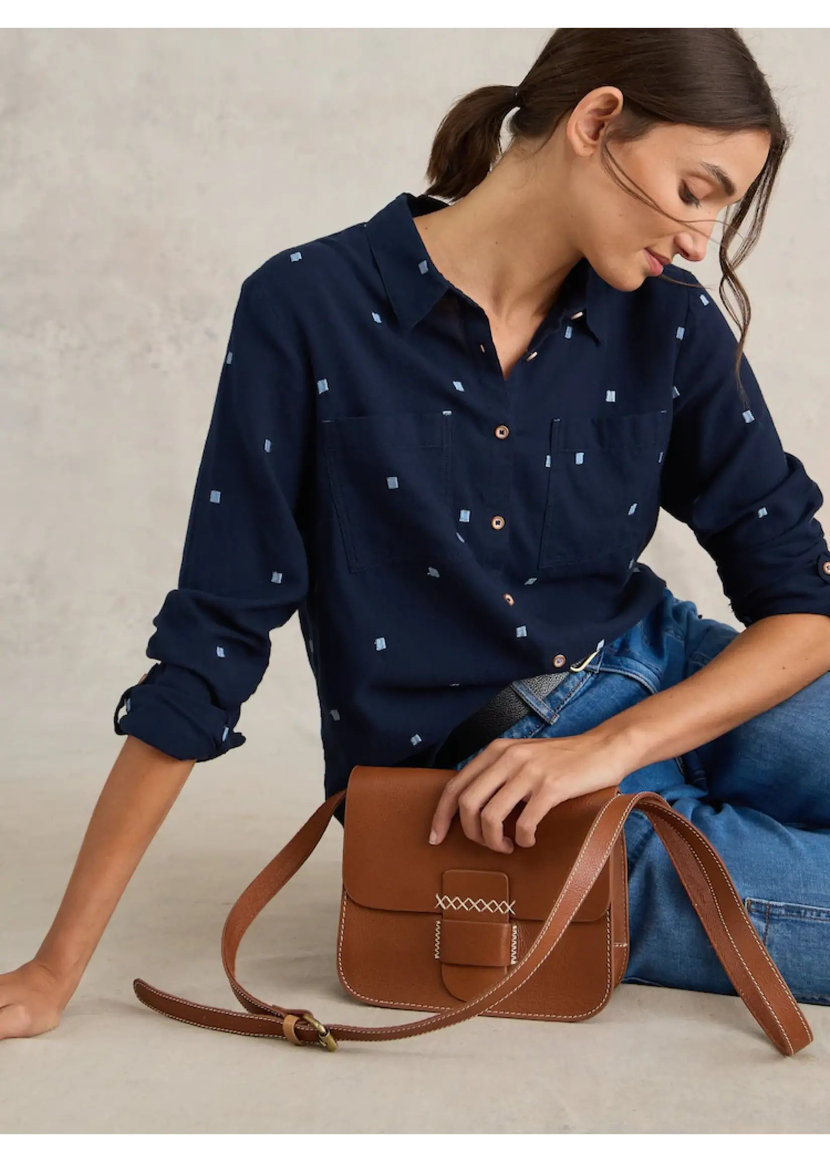 White Stuff Femme White Stuff - Sophie Organic Cotton Shirt