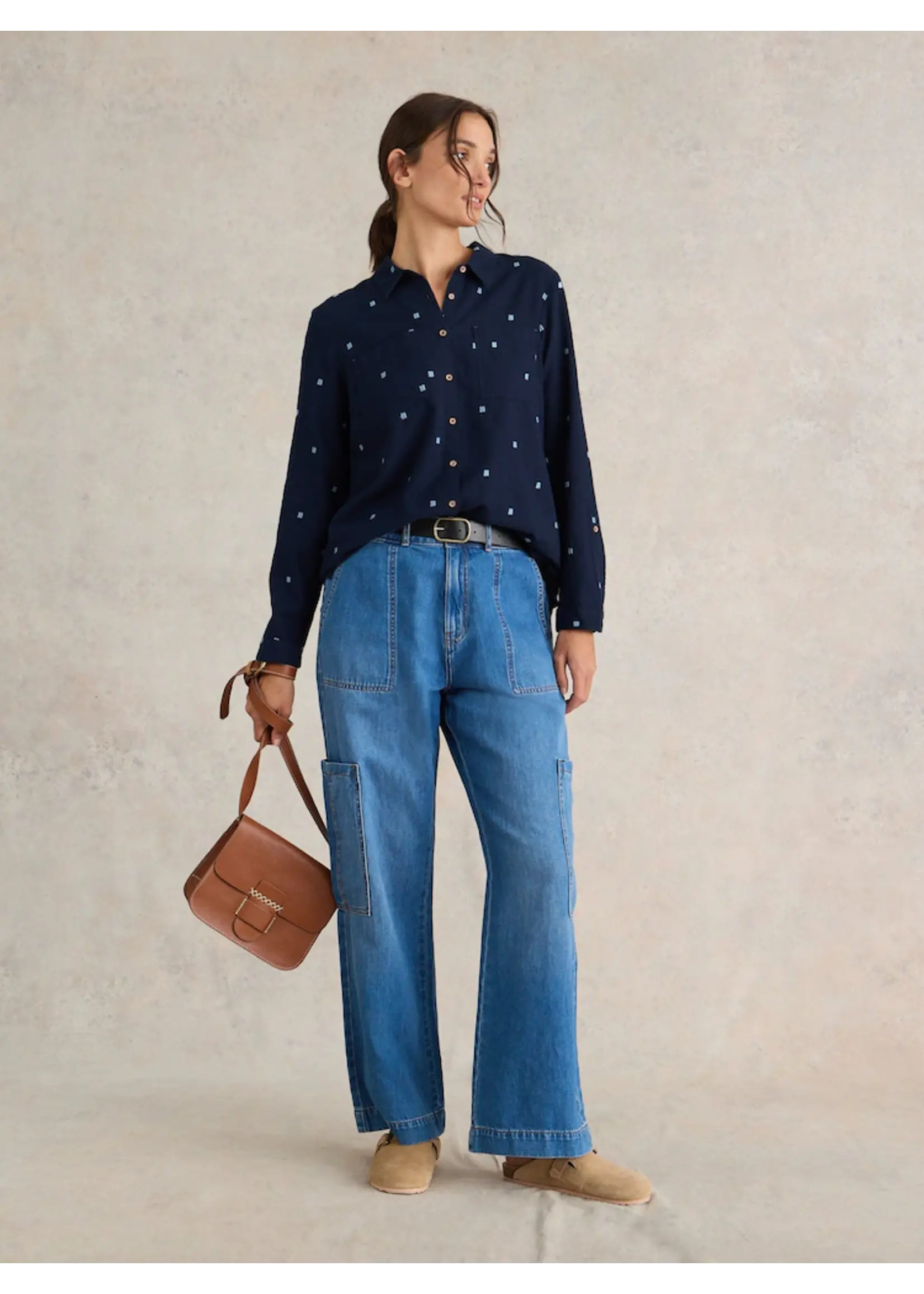 White Stuff Femme White Stuff - Sophie Organic Cotton Shirt