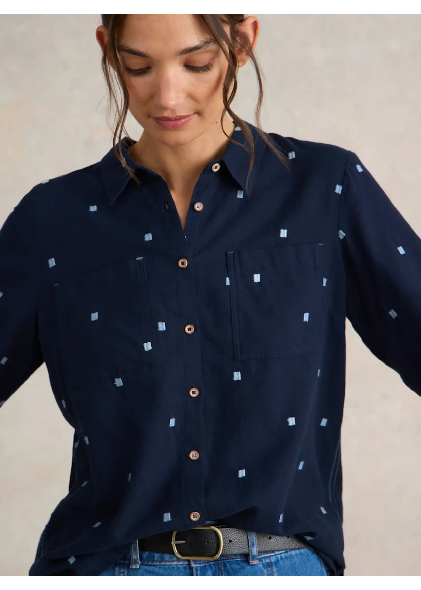 White Stuff Femme White Stuff - Sophie Organic Cotton Shirt