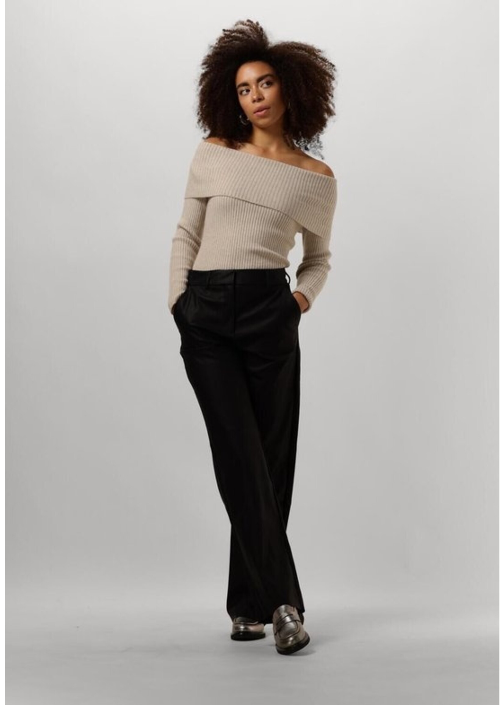 Minus Minus - Tasja Mid Waist PU Pant