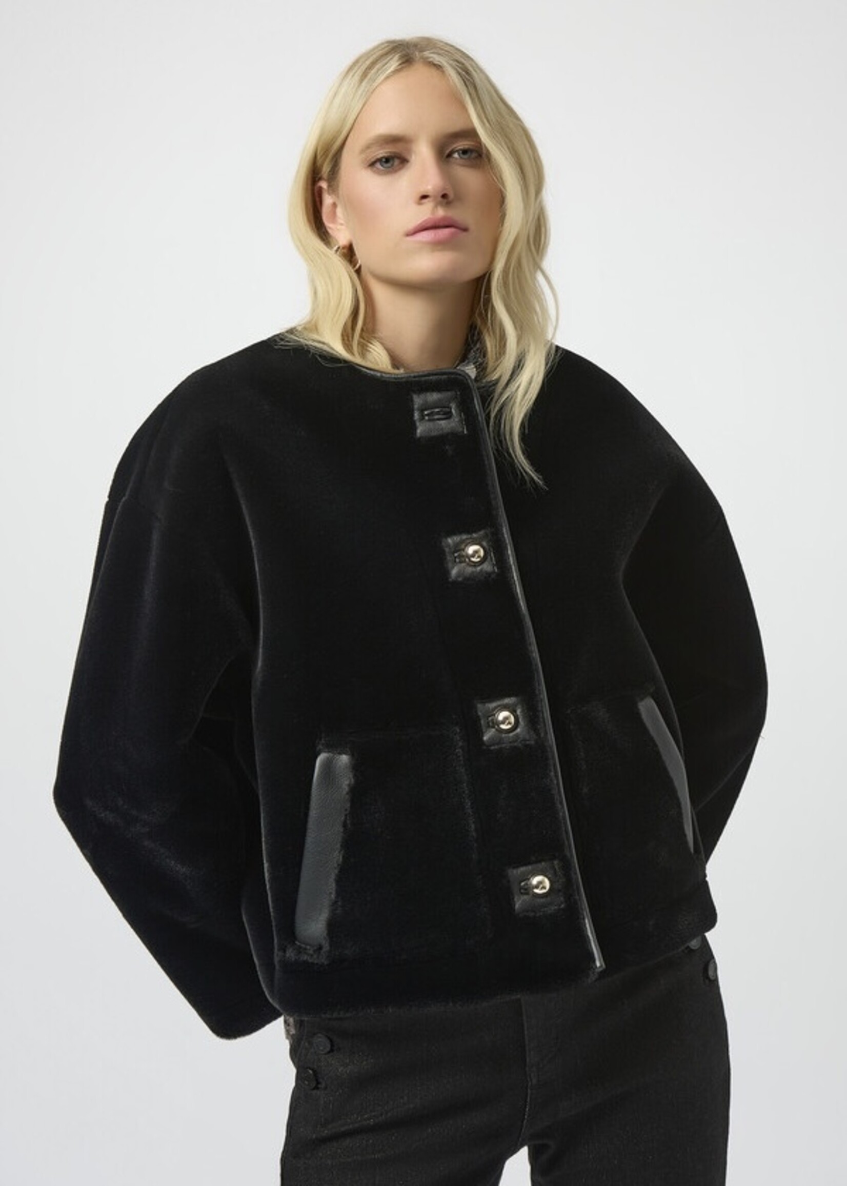 Joseph Ribkoff Joseph Ribkoff - Faux Fur Jacket Style 254909