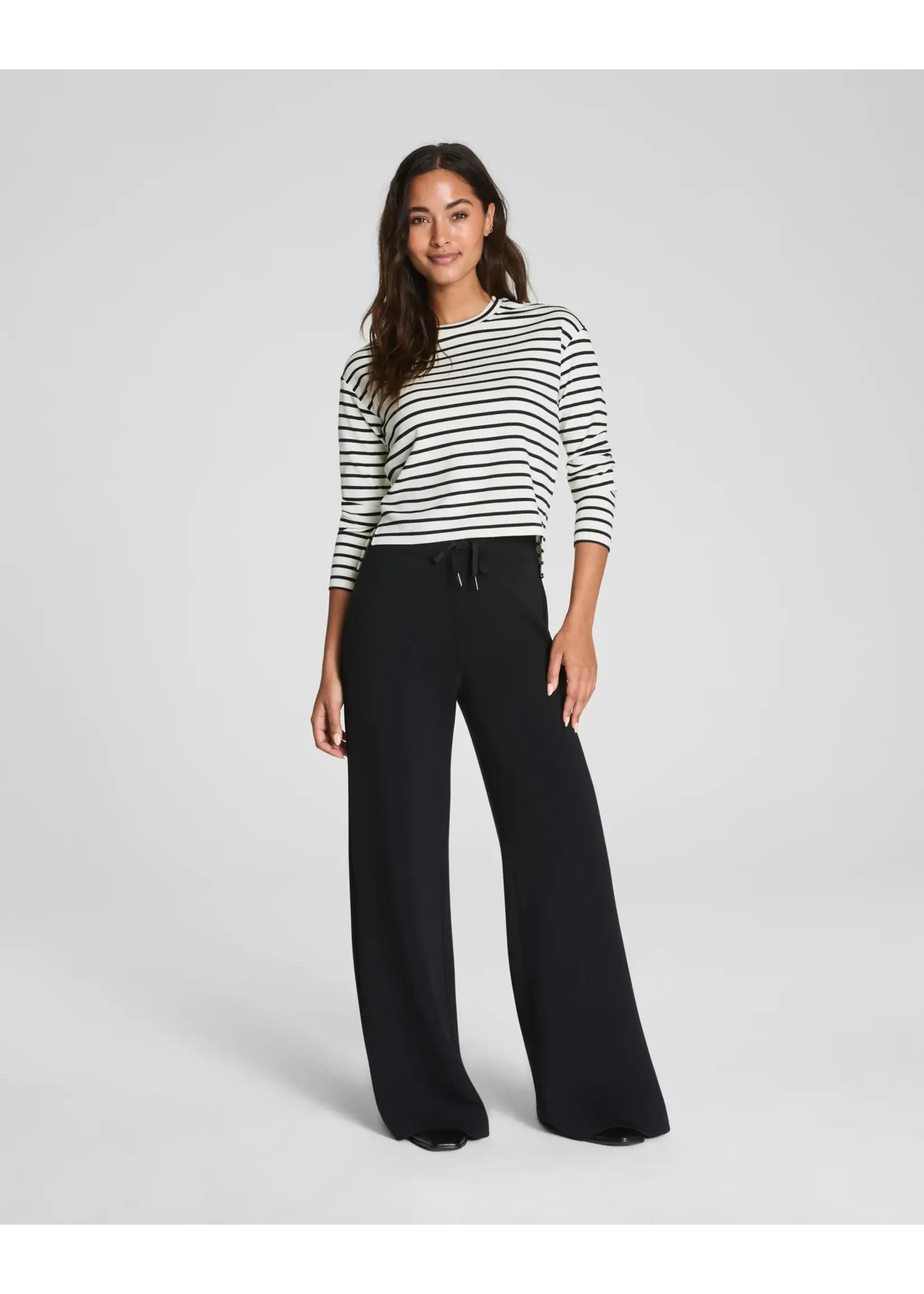 Spanx Spanx - Air Essentials Long-Sleeve Side Slit Top