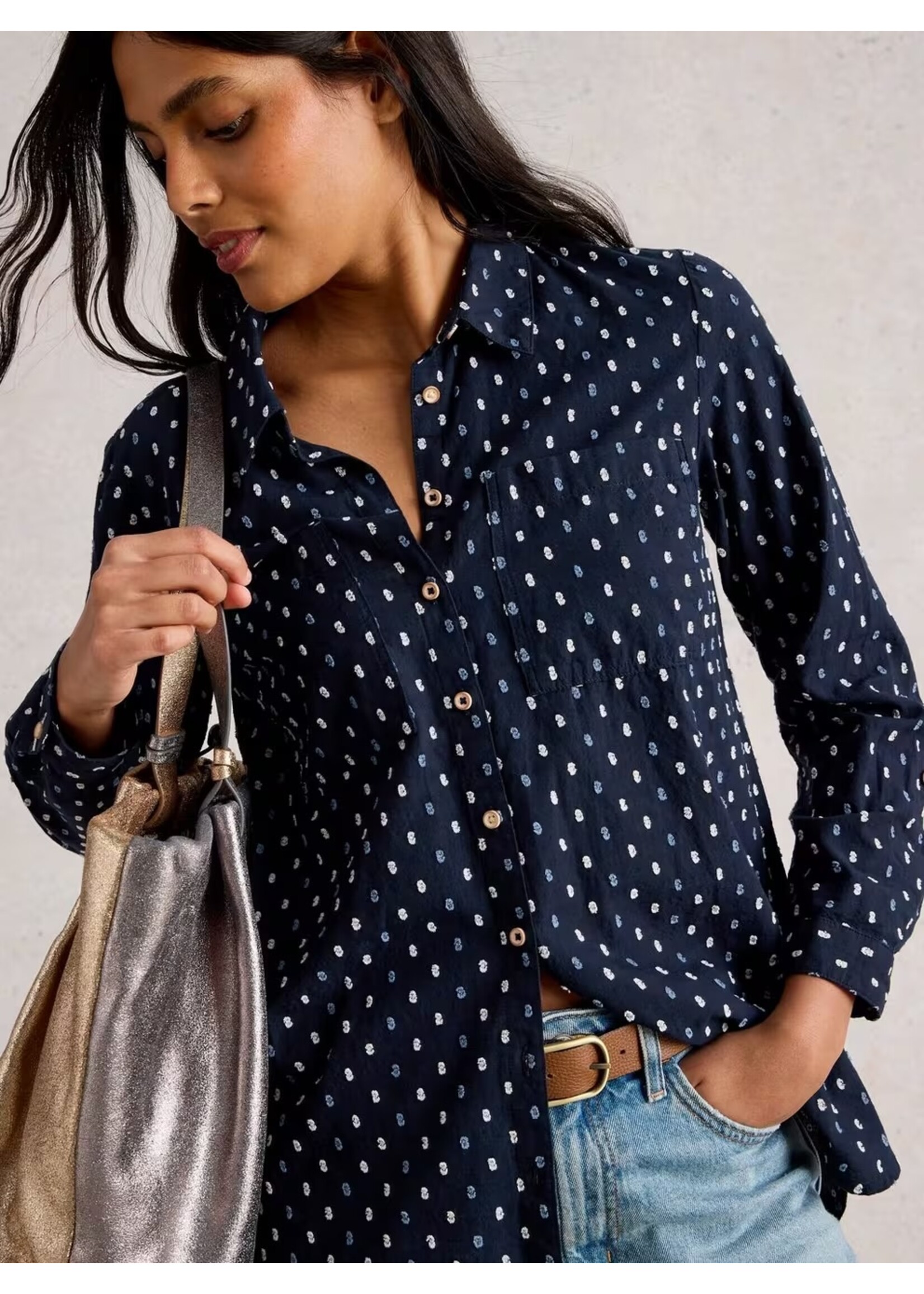 White Stuff Femme White Stuff - Sophie Longline Shirt