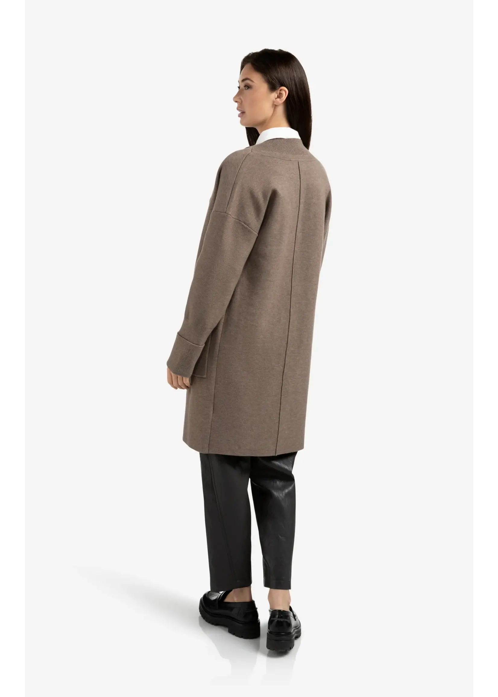 YAYA Yaya - Long Coatigan With Patch Pockets